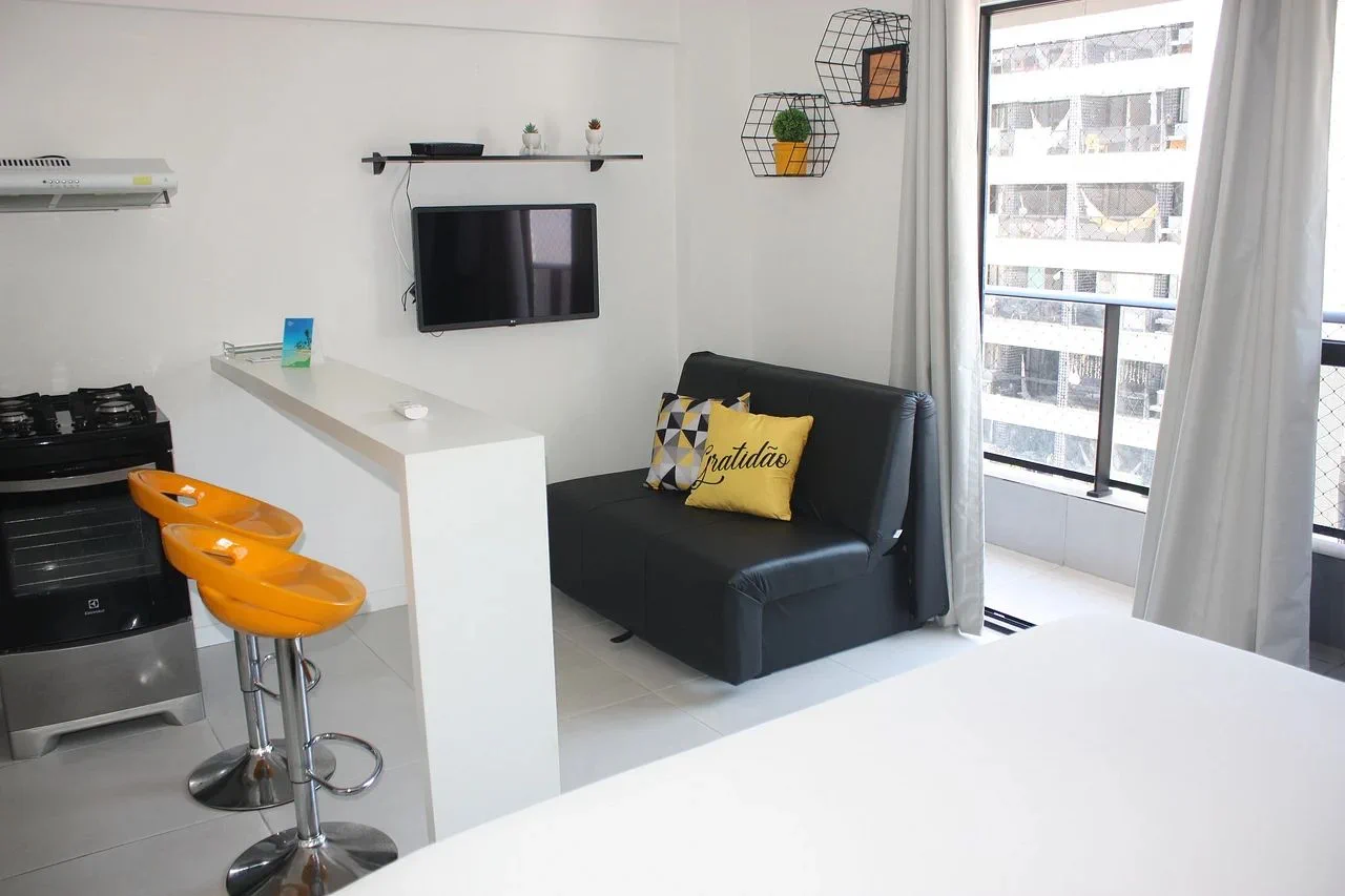 Bedroom — Studio Edifício Time em Maceió by Qavi