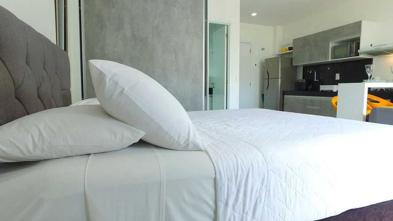 Bedroom — Studio Edifício Time em Maceió by Qavi