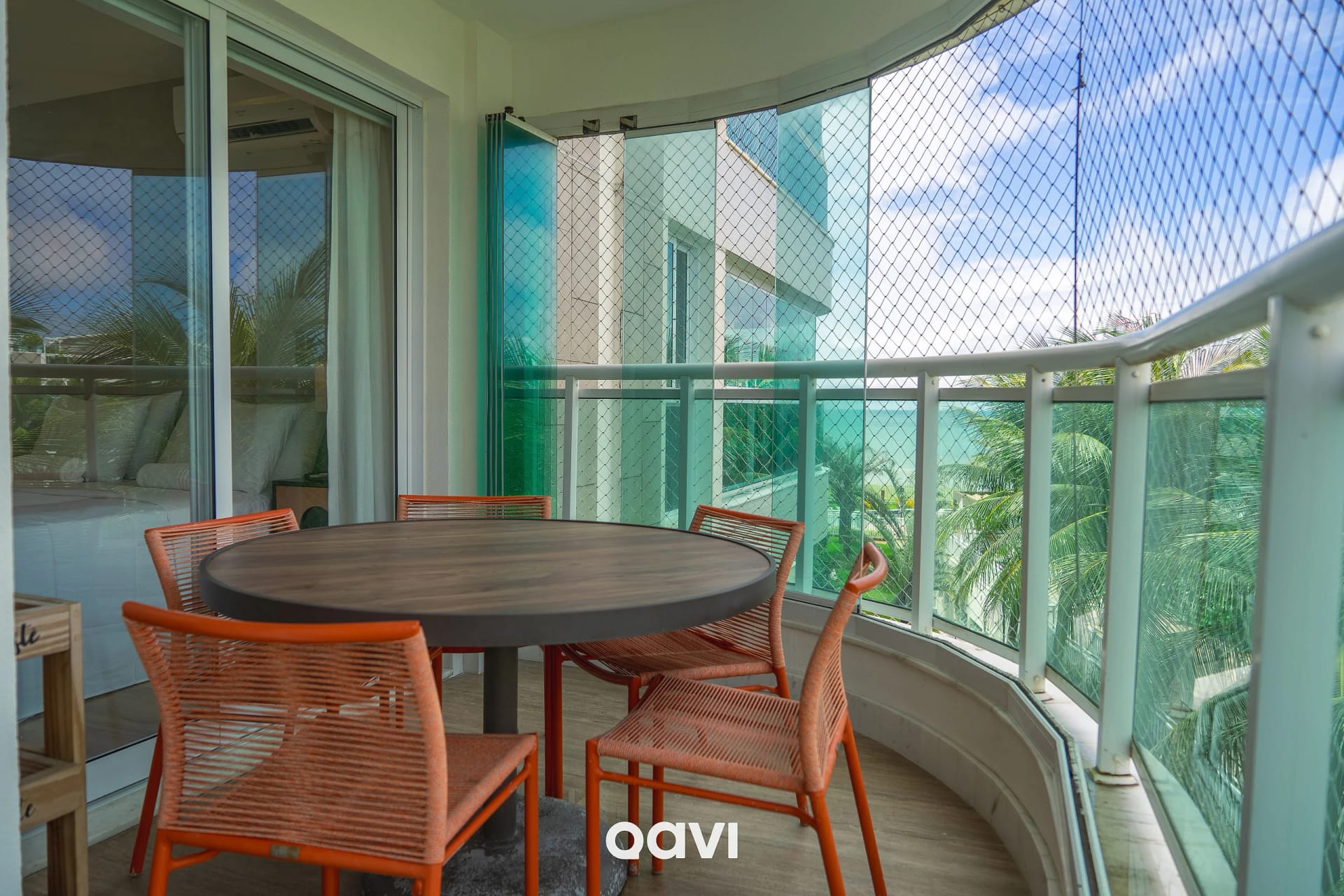 Varanda / Terraço — Apartamento Varanda In Mare Bali Cotovelo by Qavi