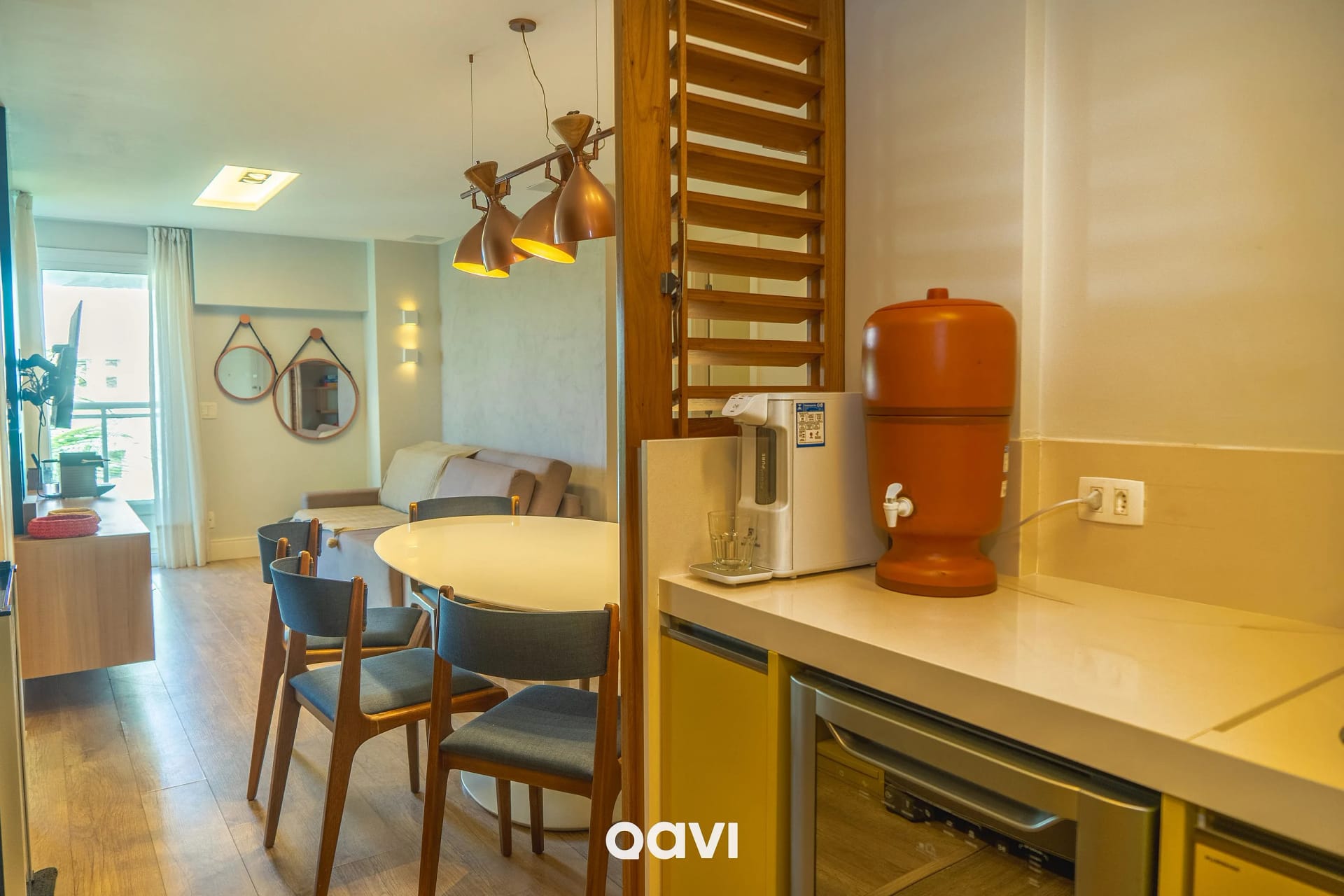 Cozinha ou kitnet — Apartamento Varanda In Mare Bali Cotovelo by Qavi