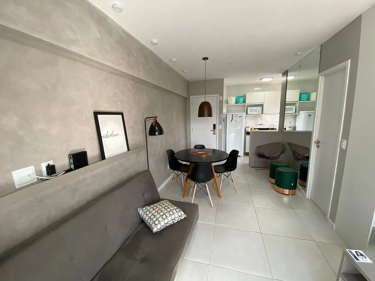 Dormitorio — Studio no Edifício Time em Maceió by Qavi