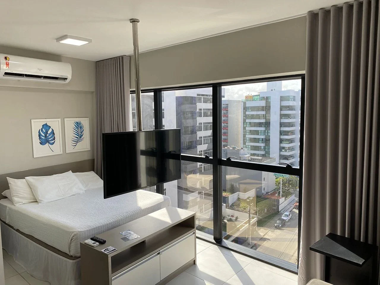 Dormitorio — Studio no Edifício Time em Maceió by Qavi