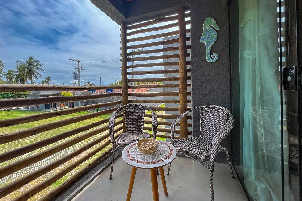 Balcony / Terrace — Apartamento Villas Patacho Milagres by Qavi