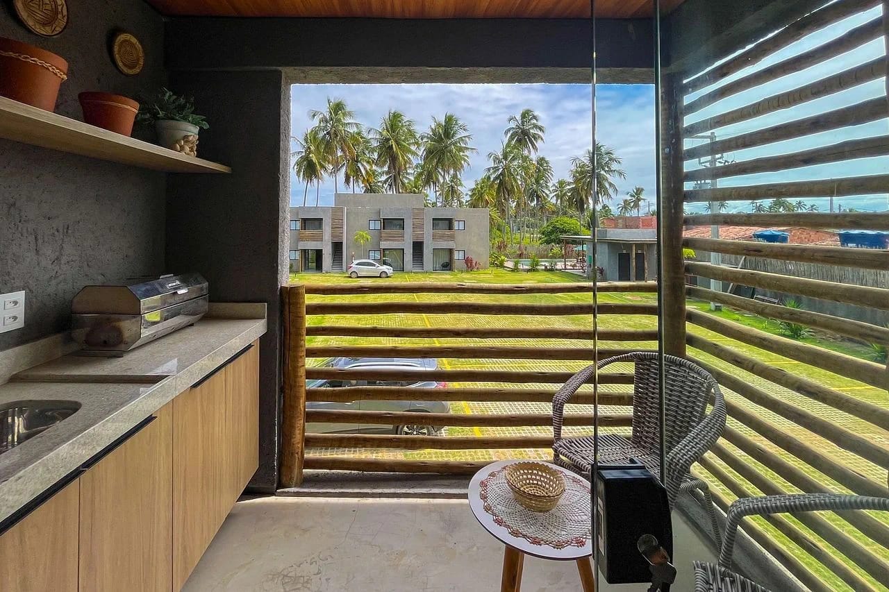 Balcony / Terrace — Apartamento Villas Patacho Milagres by Qavi