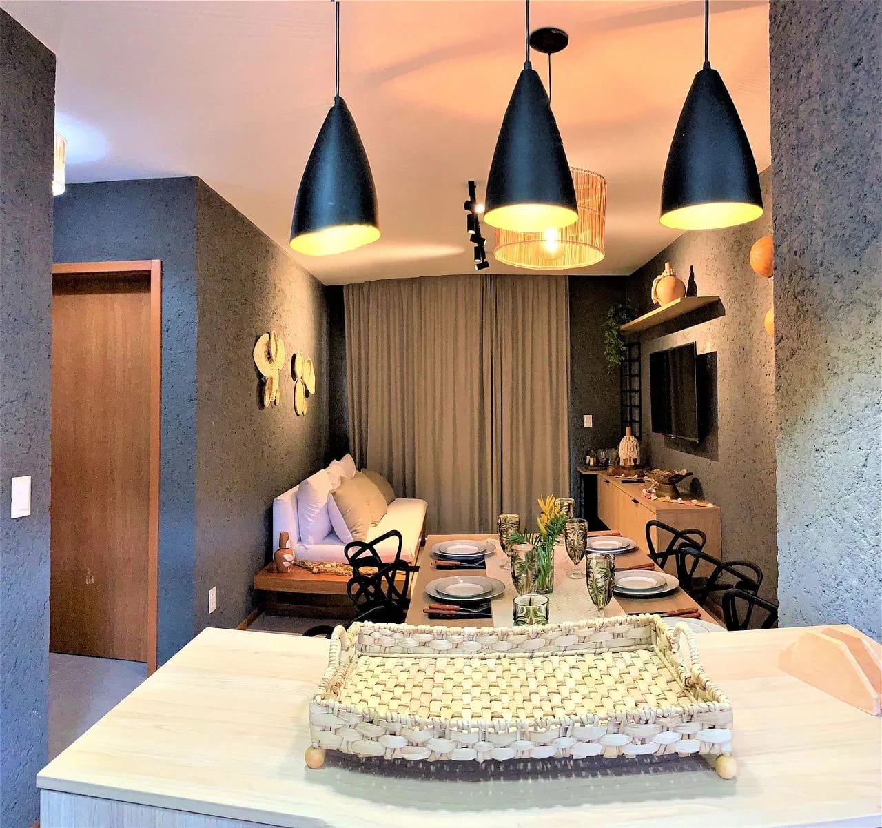 Cocina o kitnet — Apartamento Manatee em Milagres by Qavi