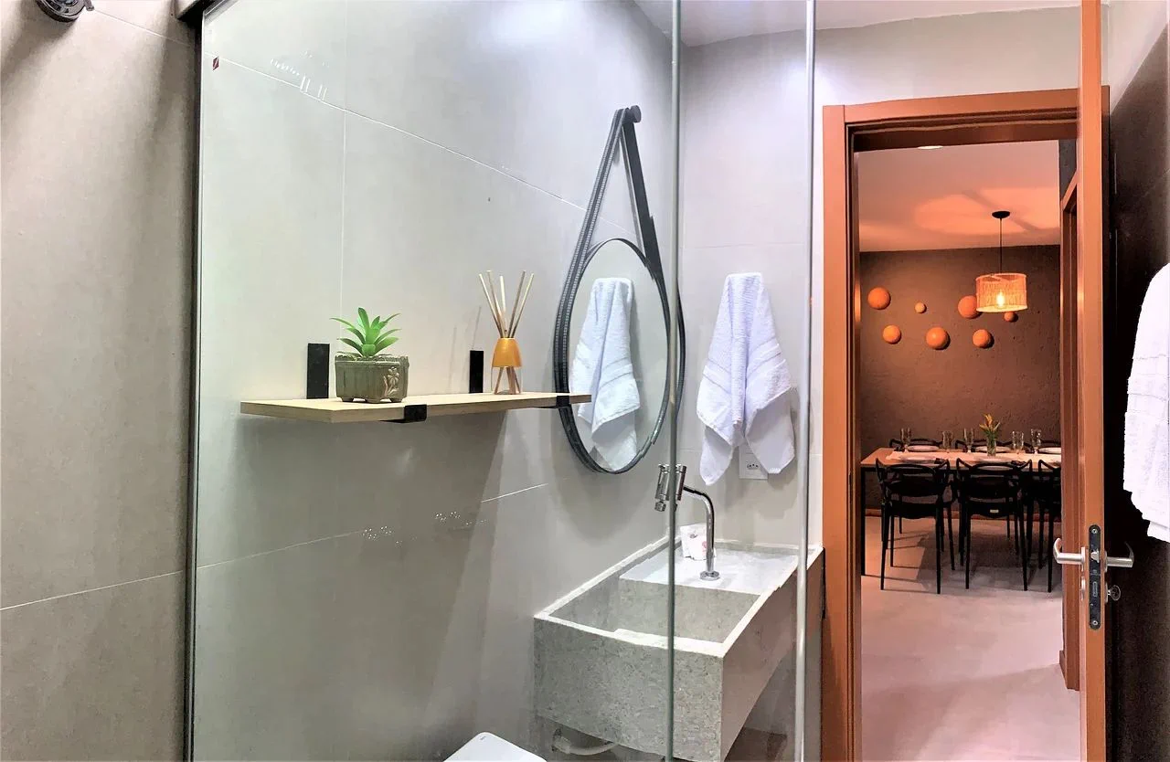 Baño — Apartamento Manatee em Milagres by Qavi