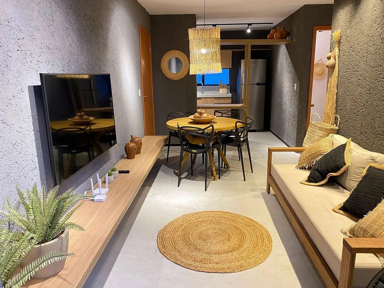 Sala de Estar — Apartamento Villas Patacho Milagres by Qavi