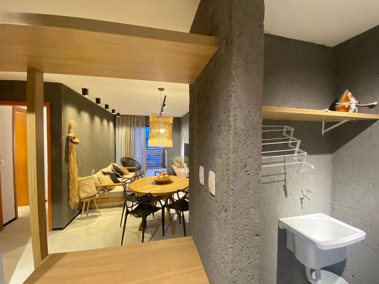 Cocina o kitnet — Apartamento Villas Patacho Milagres by Qavi