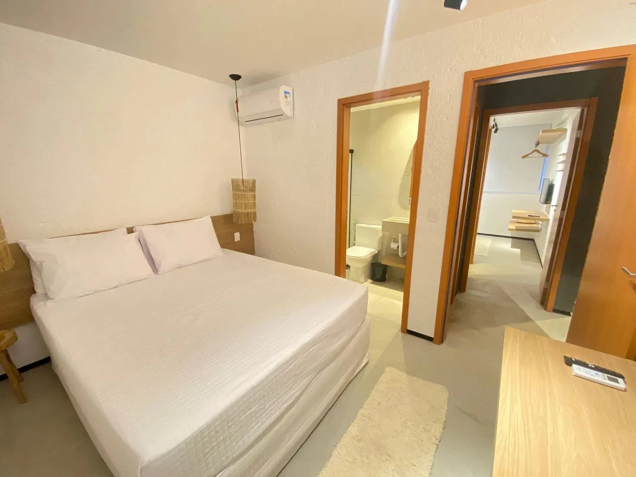 Dormitorio — Apartamento Villas Patacho Milagres by Qavi