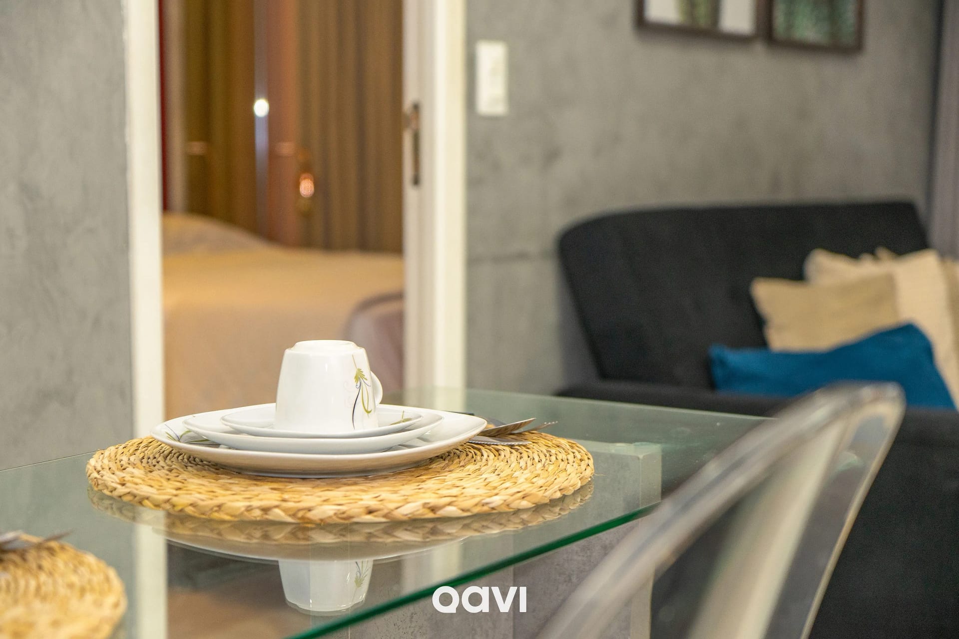 Sala de Jantar — Apartamento no Edifício Time em Maceió by Qavi