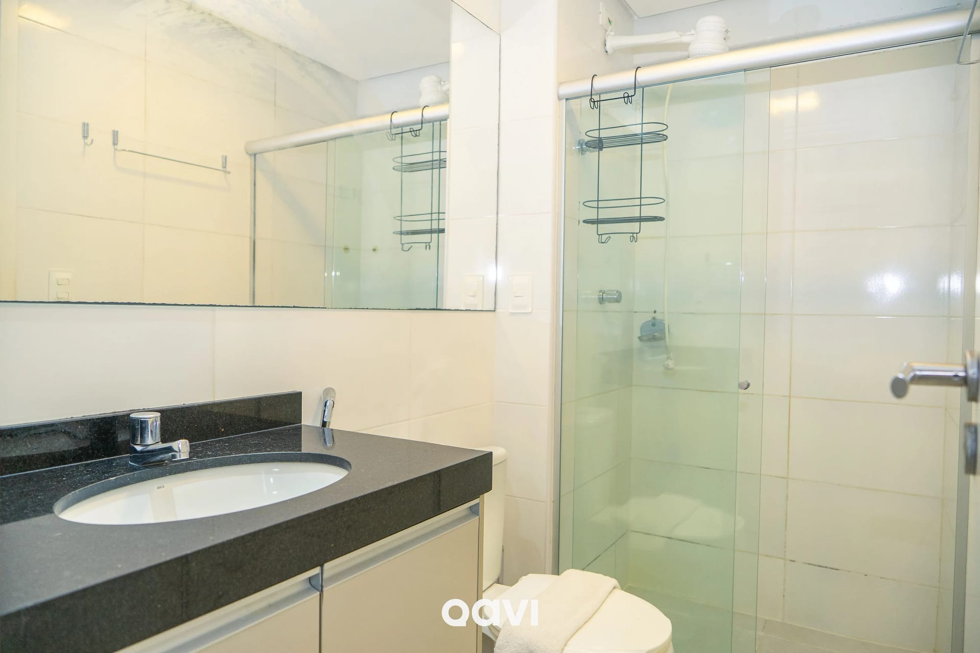 Banheiro — Apartamento no Edifício Time em Maceió by Qavi
