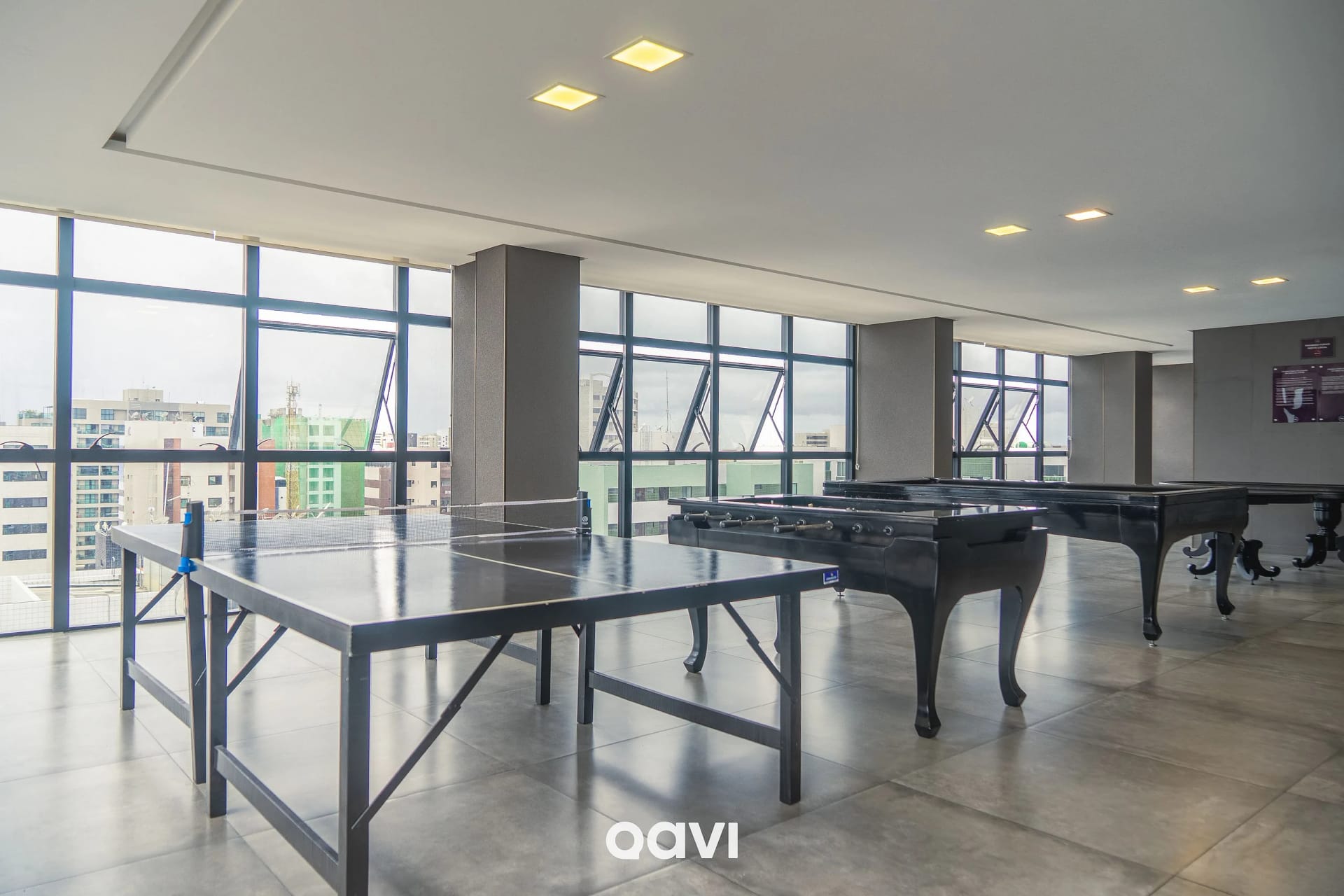 Salão de Jogos — Apartamento no Edifício Time em Maceió by Qavi