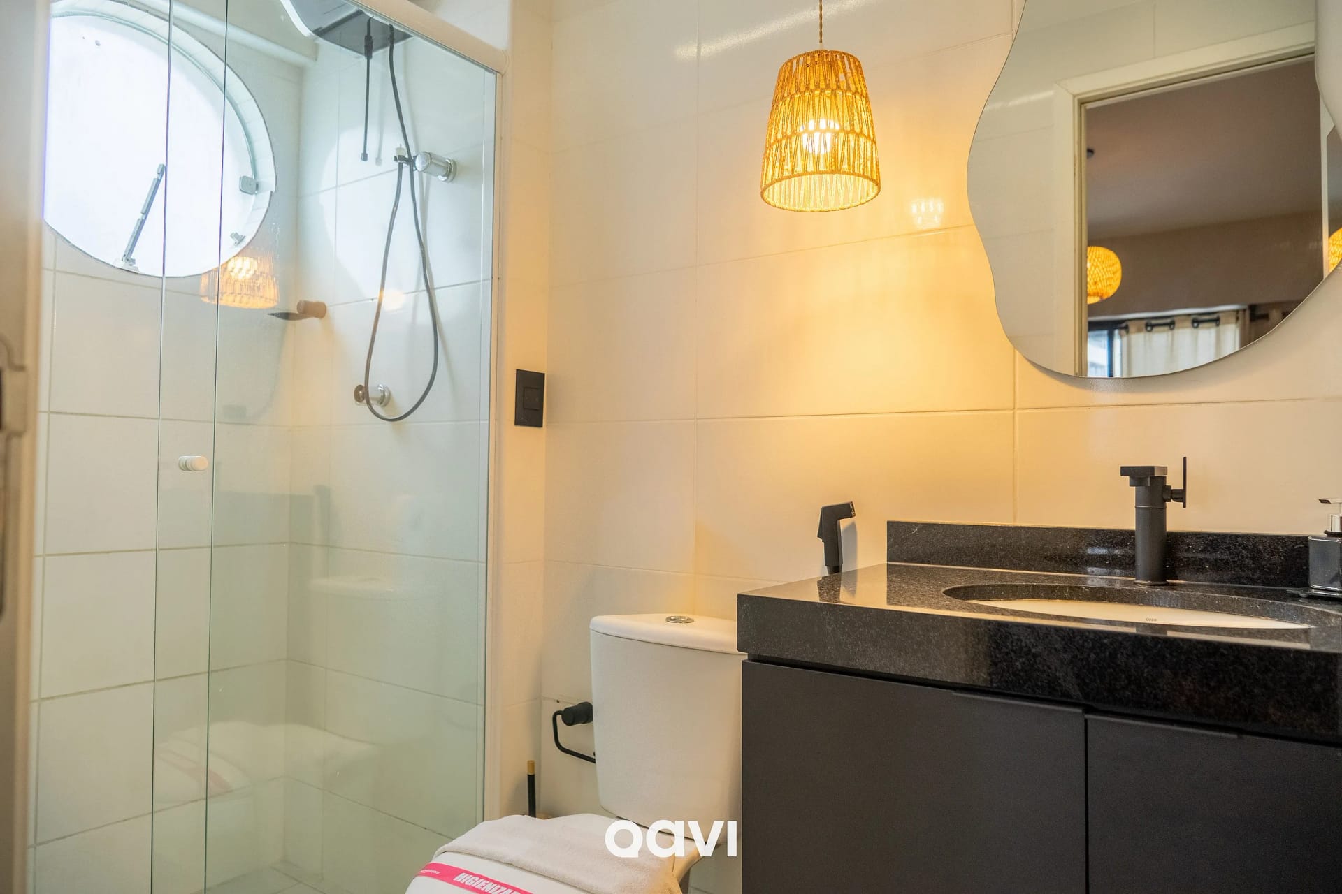 Banheiro — Apartamento no Edifício Time em Maceió by Qavi