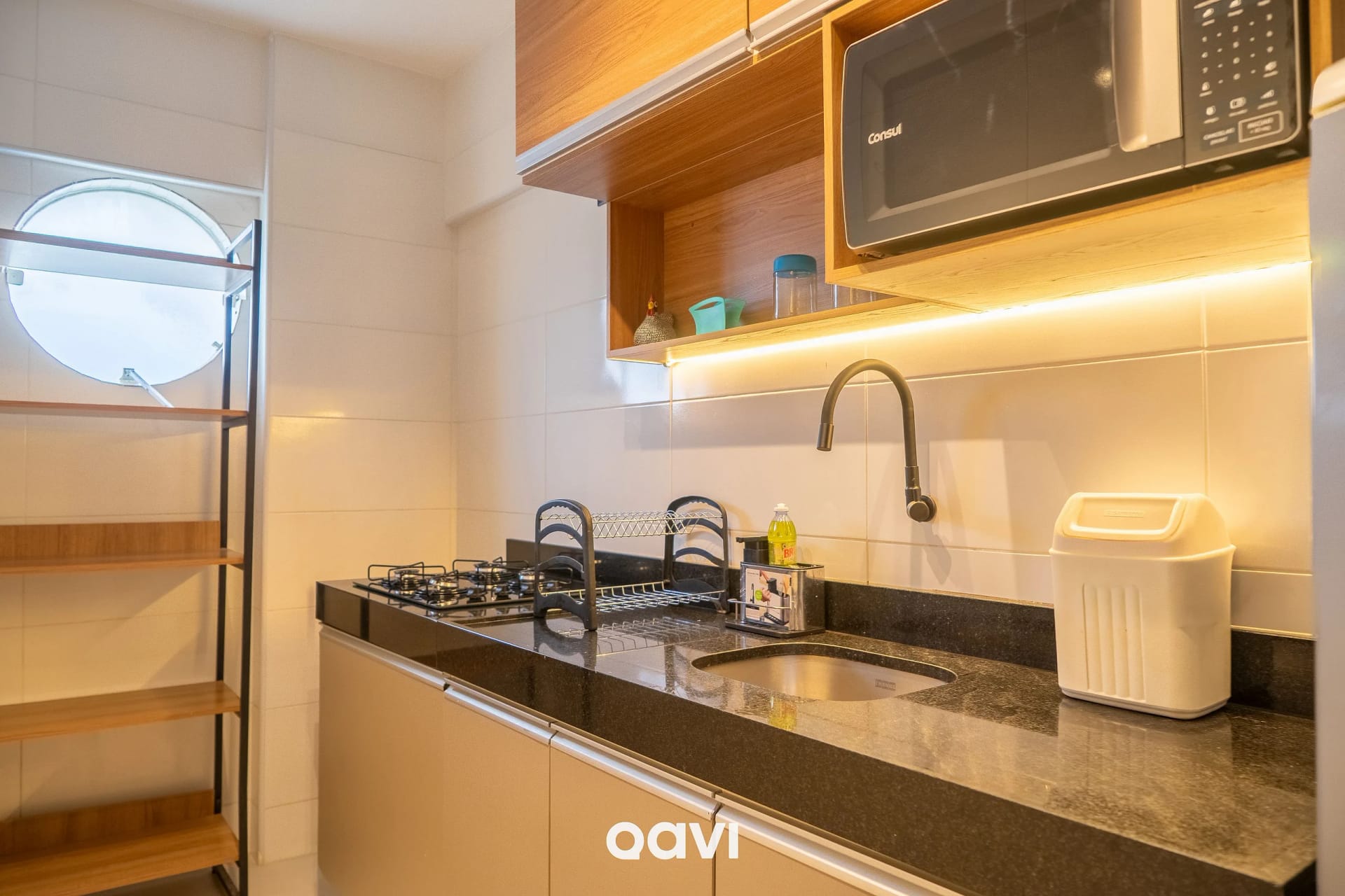 Cozinha ou kitnet — Apartamento no Edifício Time em Maceió by Qavi