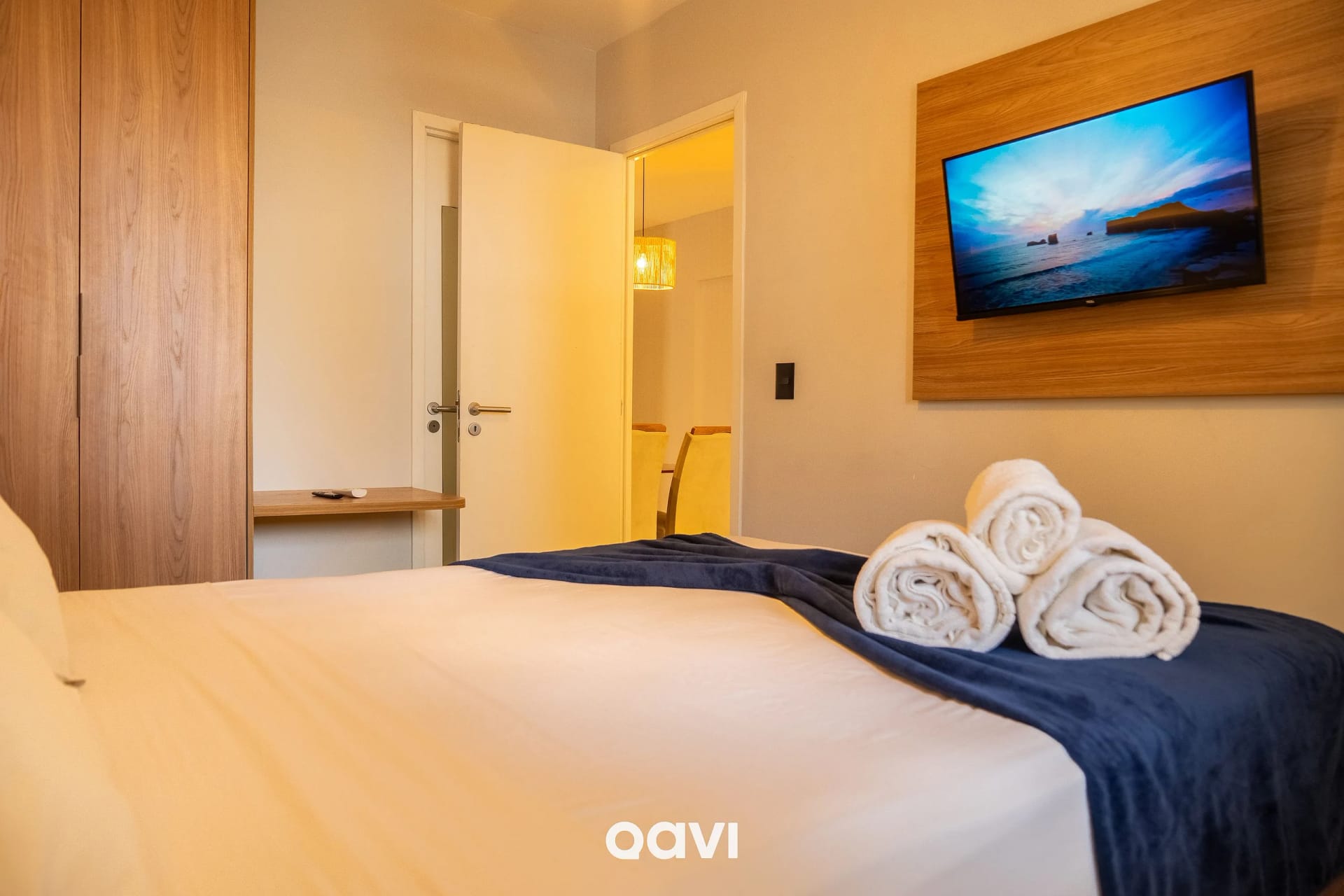 Quarto — Apartamento no Edifício Time em Maceió by Qavi