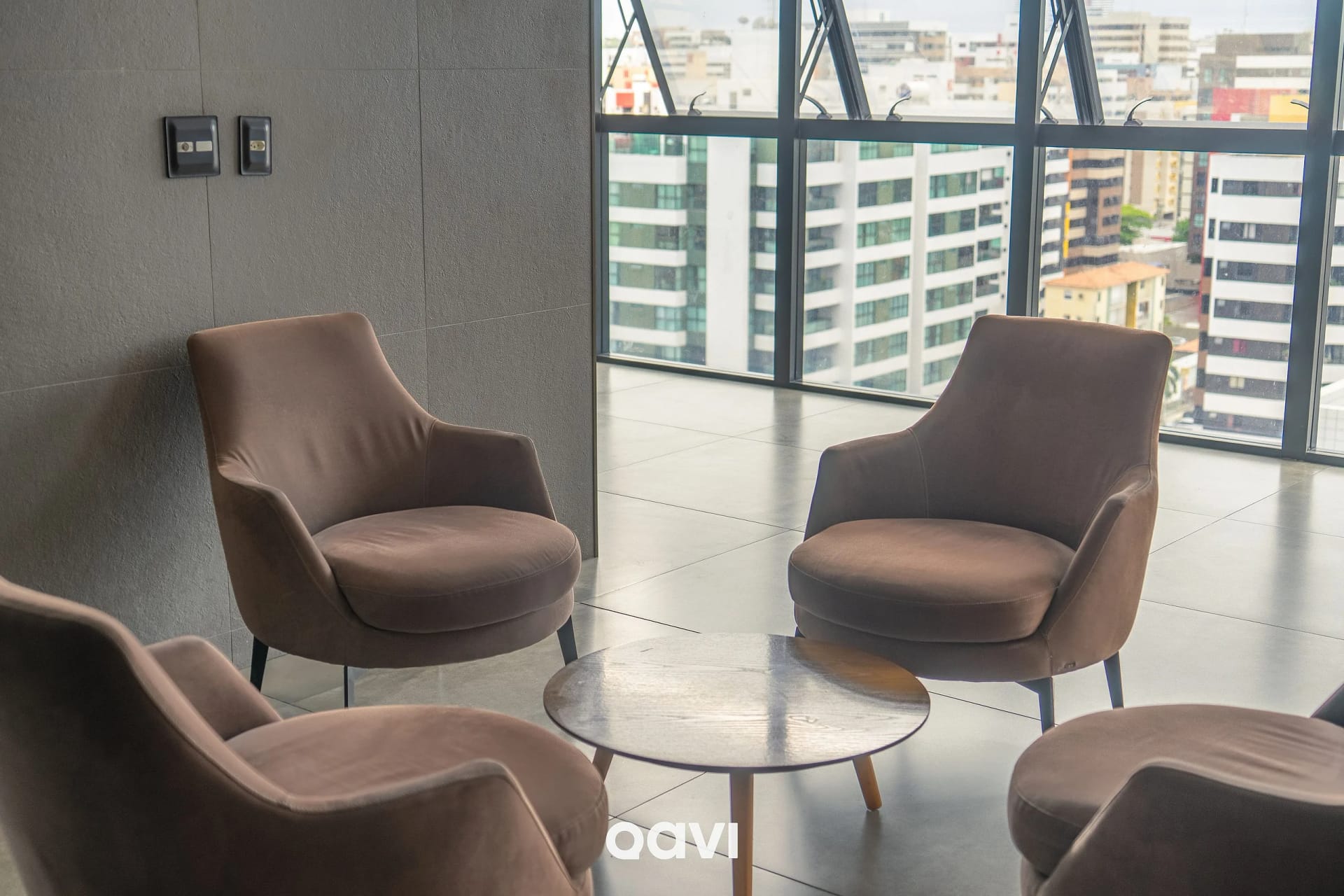 Lounge ou bar — Apartamento no Edifício Time em Maceió by Qavi