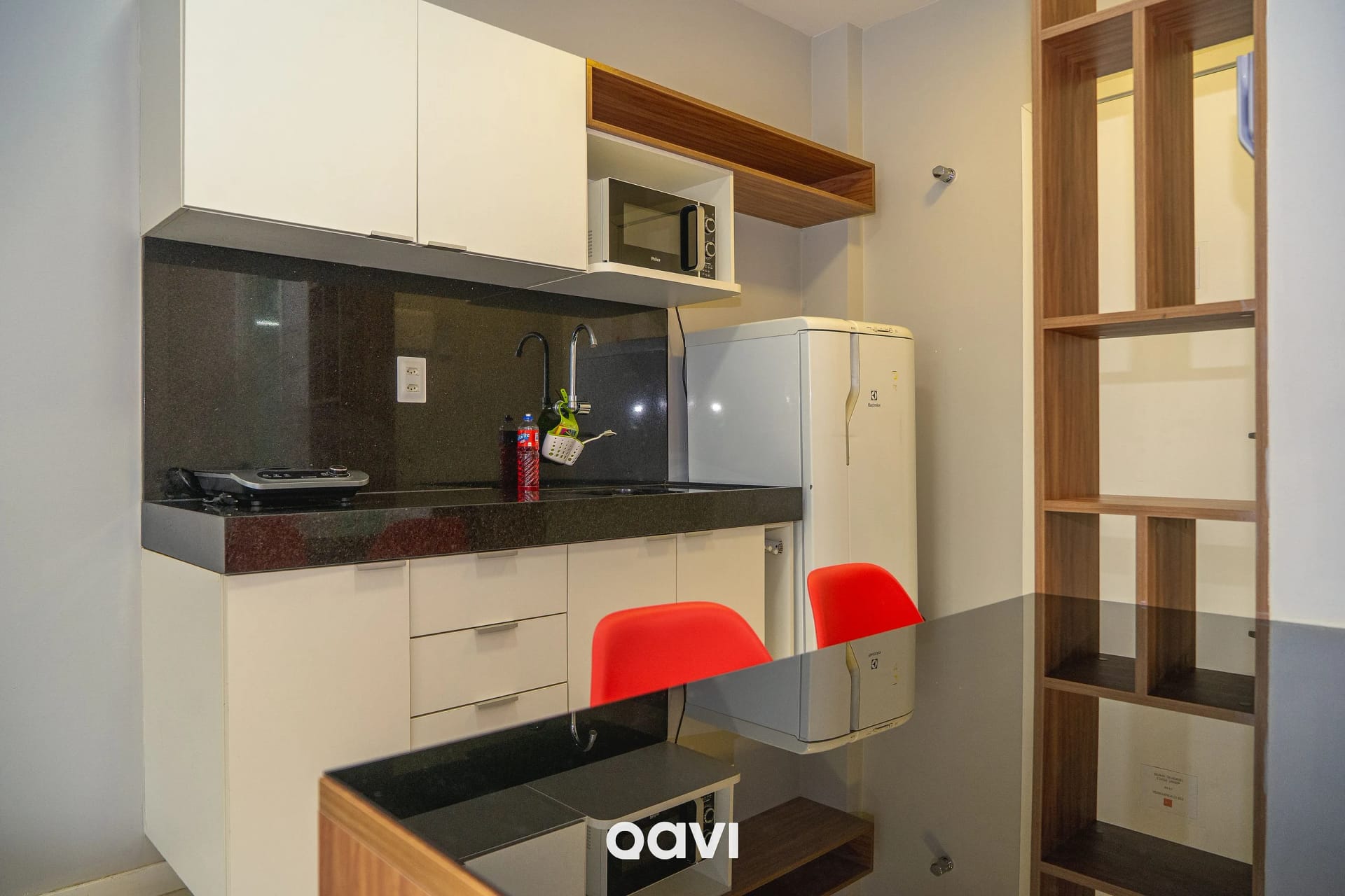 Cocina o kitnet — Studio Edifício Time em Maceió by Qavi
