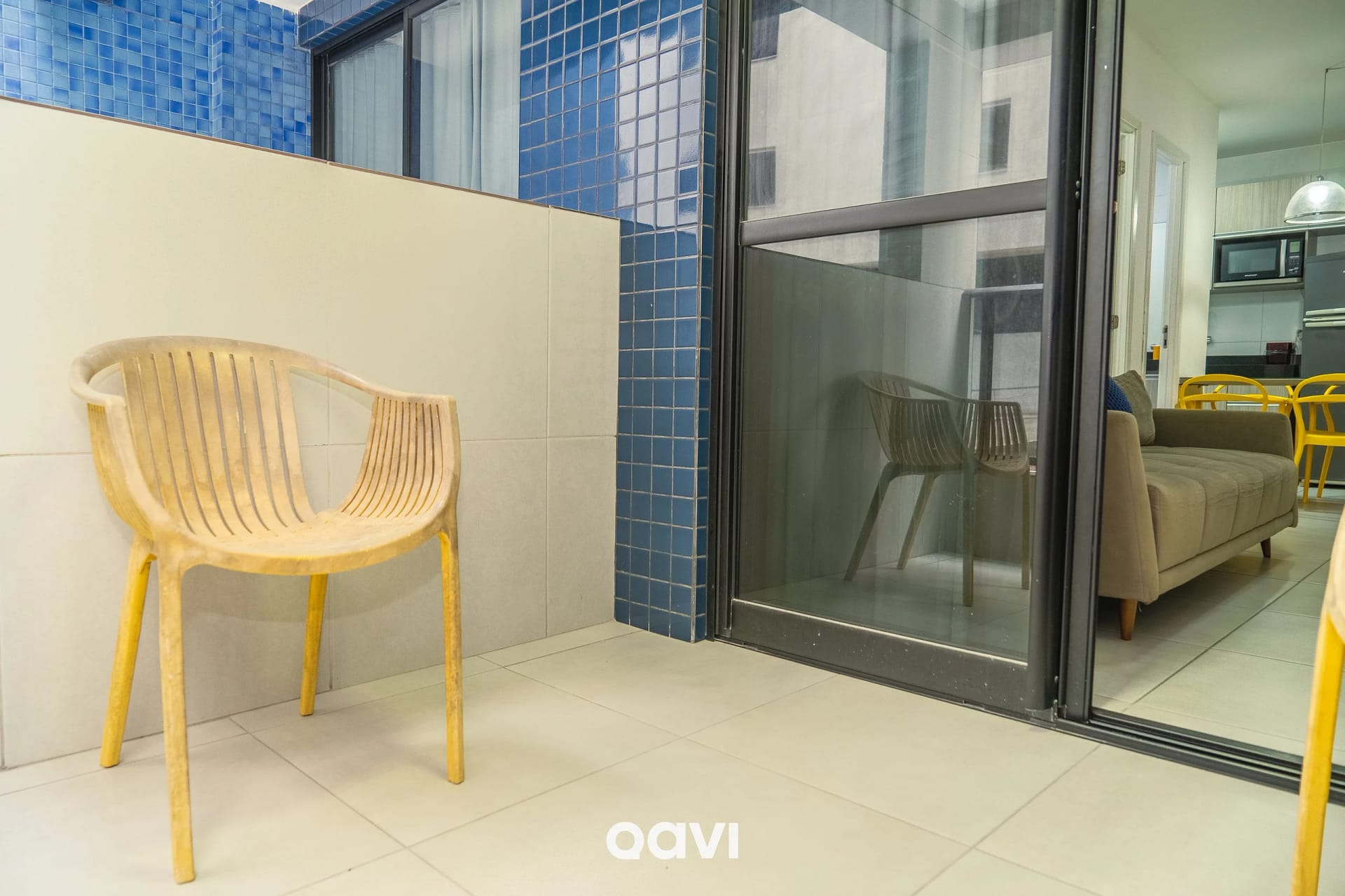 Fachada / Terraza — Apartamento no Edifício Time em Maceió by Qavi