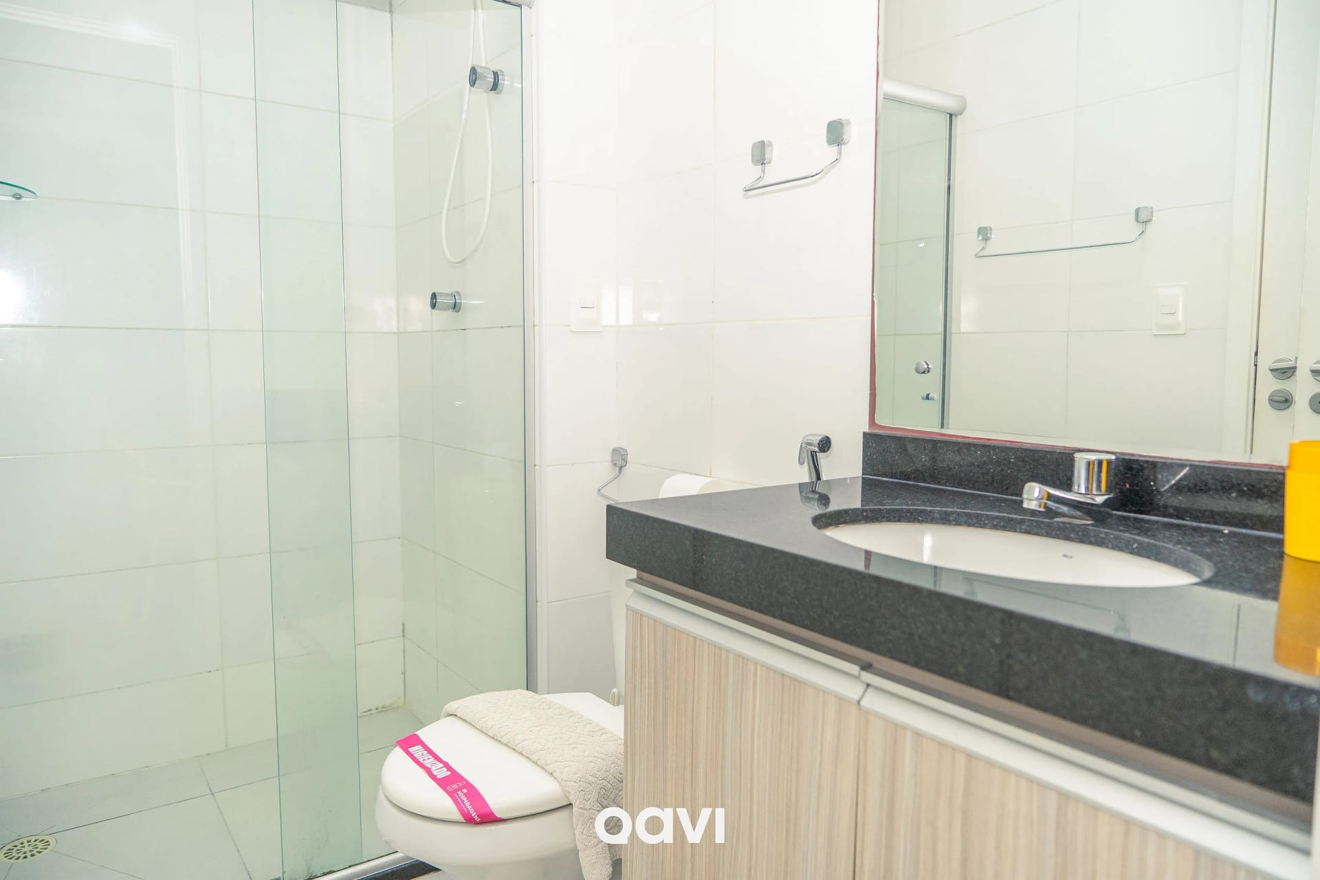 Baño — Apartamento no Edifício Time em Maceió by Qavi