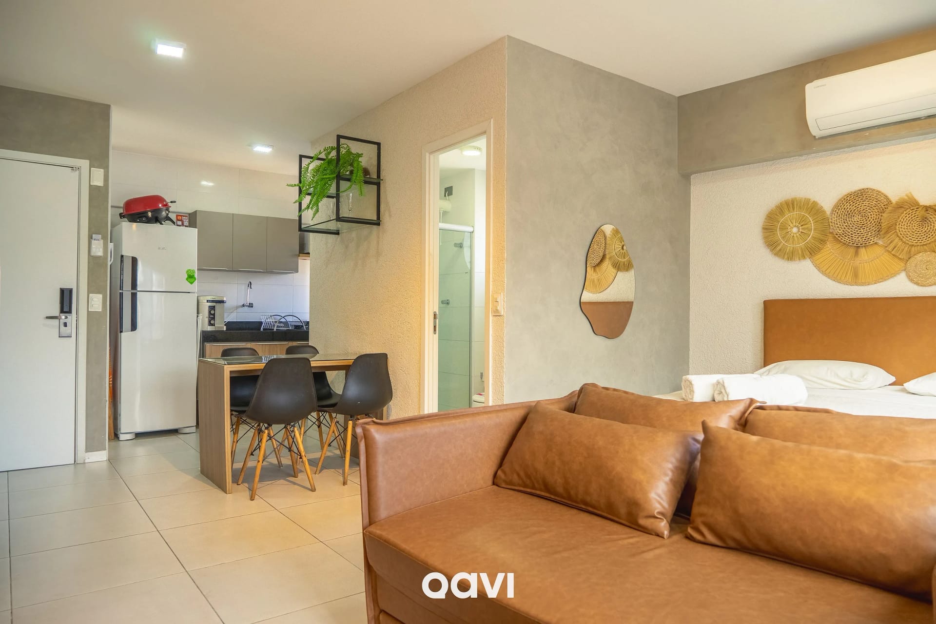 Bedroom — Studio Edifício Time em Maceió by Qavi