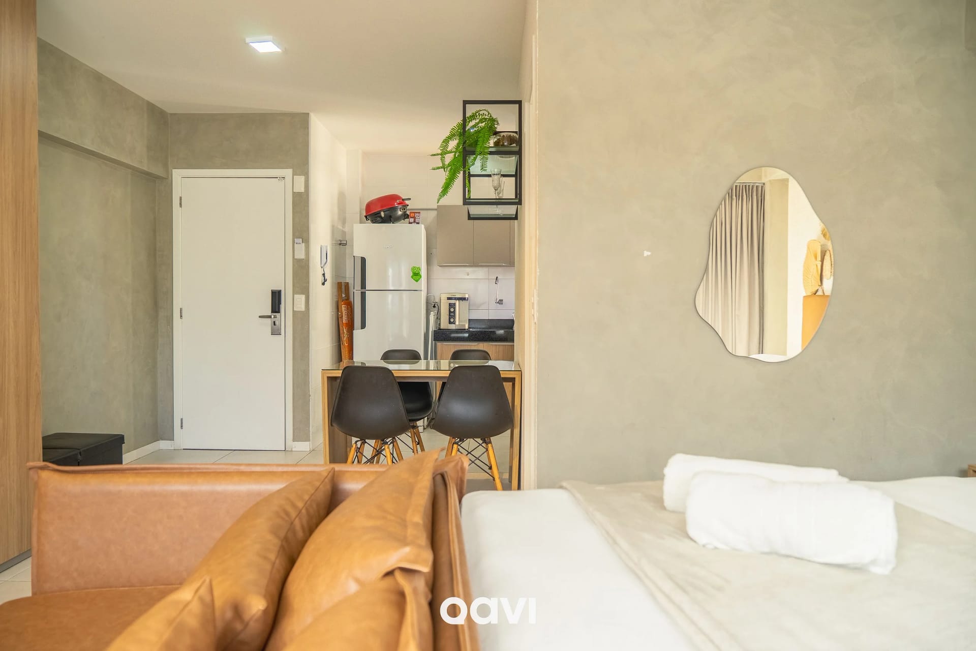 Bedroom — Studio Edifício Time em Maceió by Qavi