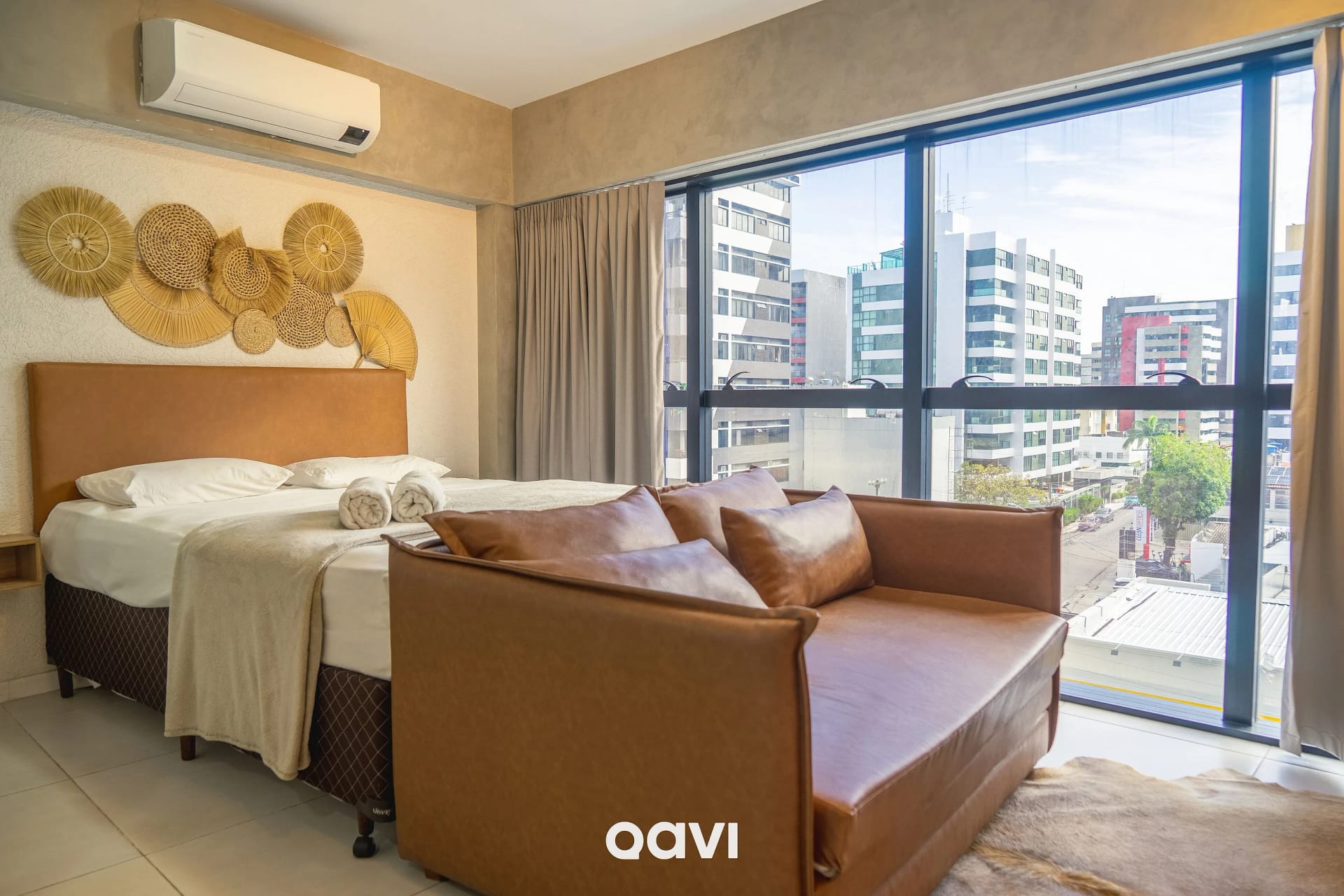 Bedroom — Studio Edifício Time em Maceió by Qavi