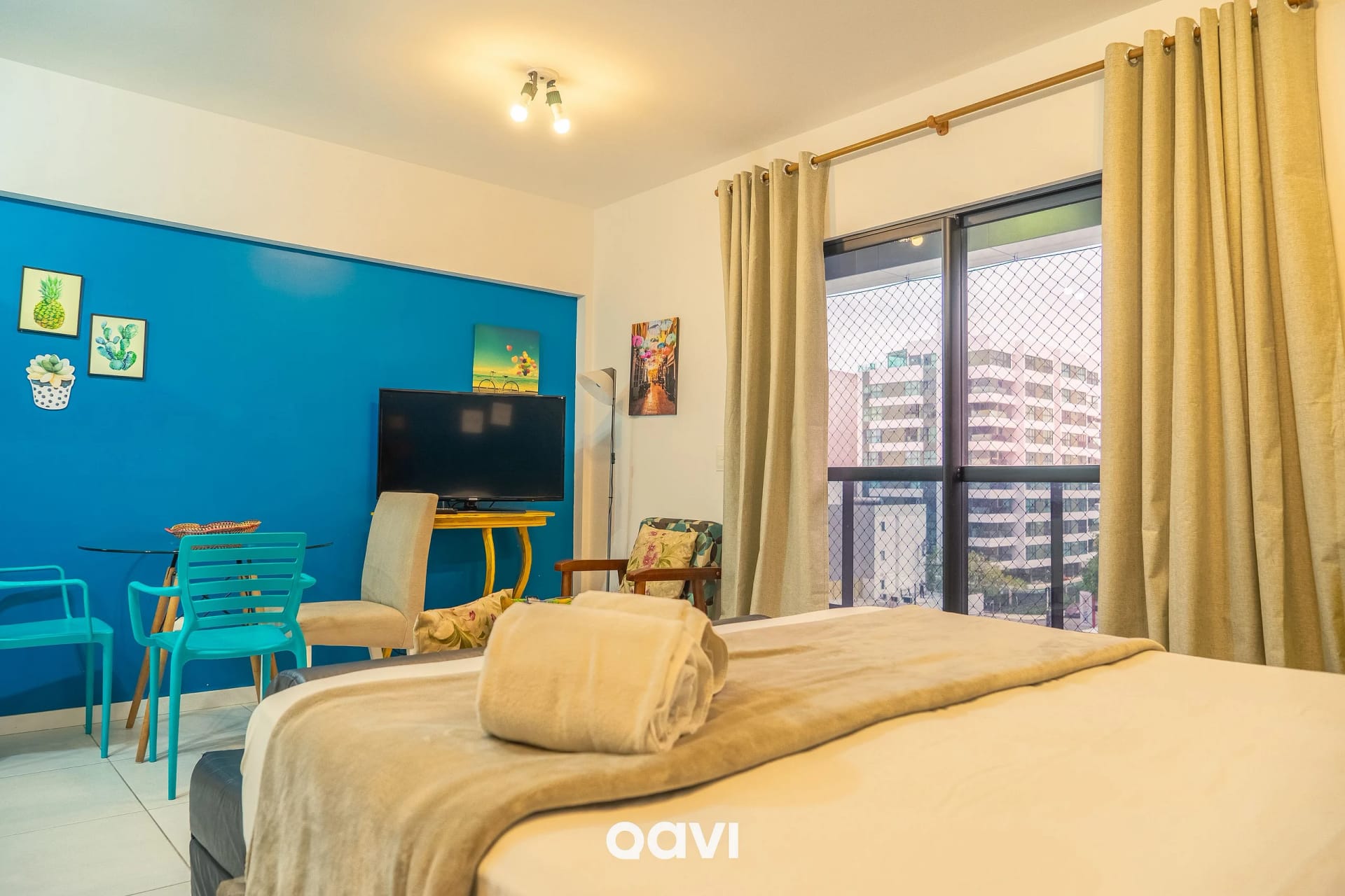 Bedroom — Studio no Edifício Time em Maceió by Qavi