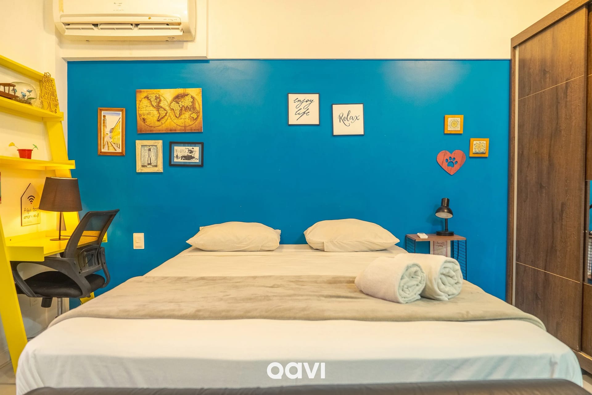 Bedroom — Studio no Edifício Time em Maceió by Qavi