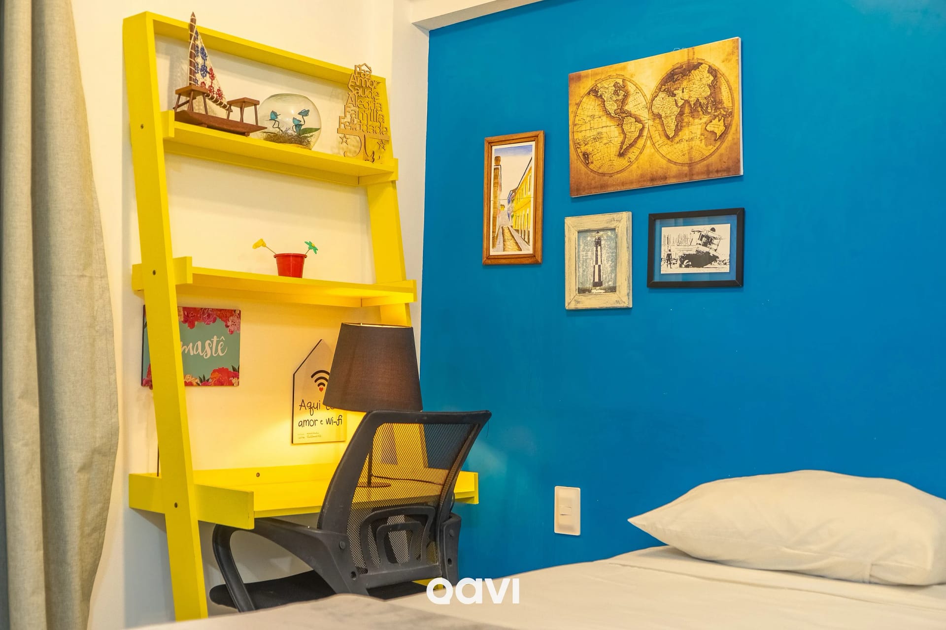 Bedroom — Studio no Edifício Time em Maceió by Qavi