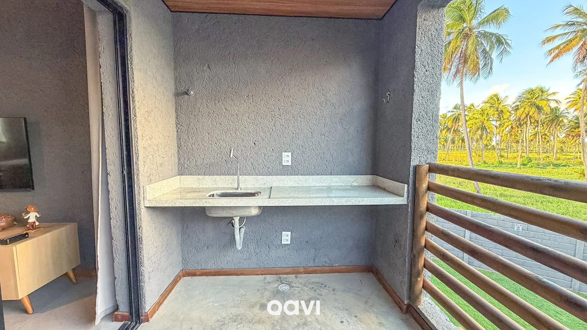 Balcony / Terrace — Apartamento Varanda Manatee em Milagres by Qavi