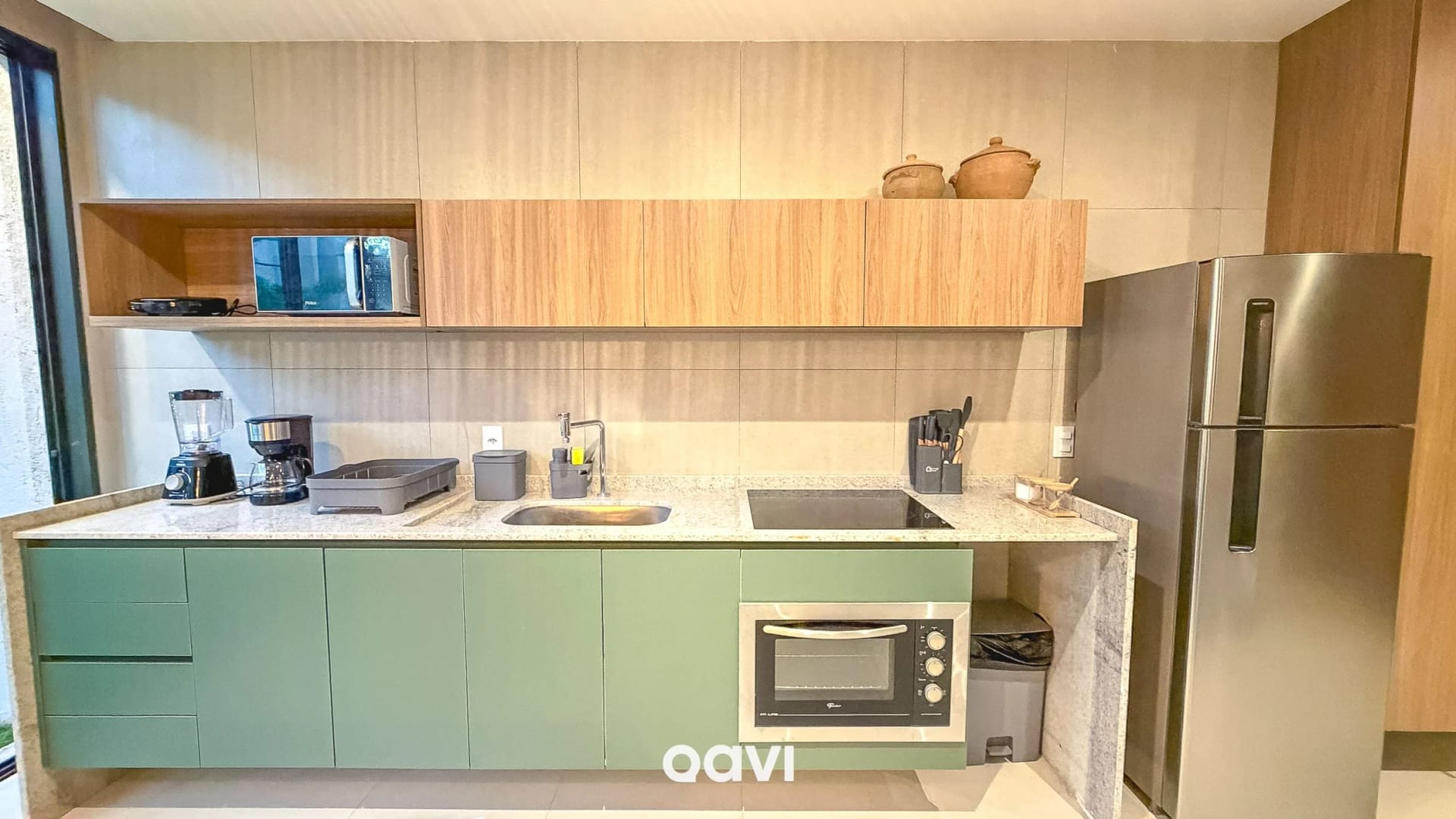 Cocina o kitnet — Apartamento Manah Villas Boutique Milagres by Qavi