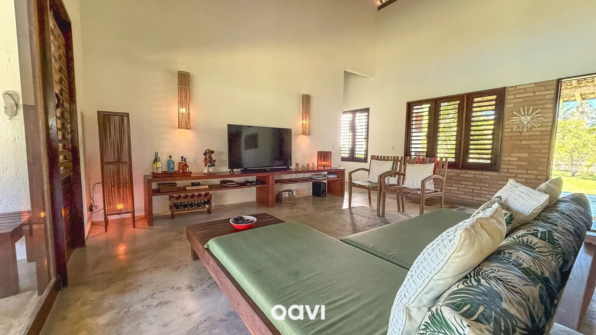 Living Room — Casa com Piscina Manatí Milagres by Qavi