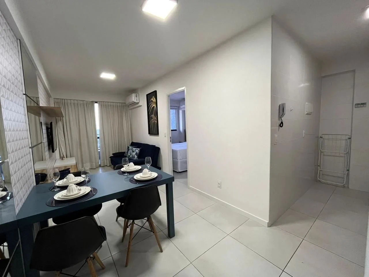 Living Room — Apartamento no Edifício Time em Maceió by Qavi