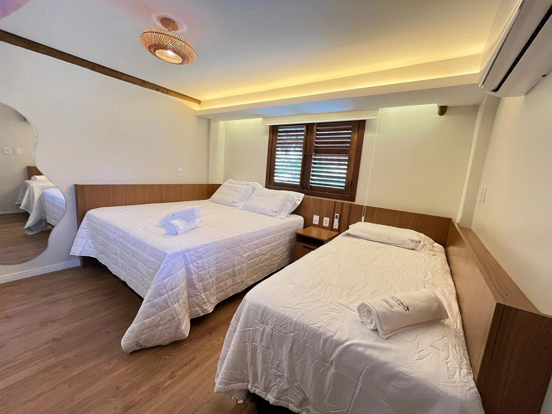 Dormitorio — Chalé Cajueiro Vila Mar Resort by Qavi
