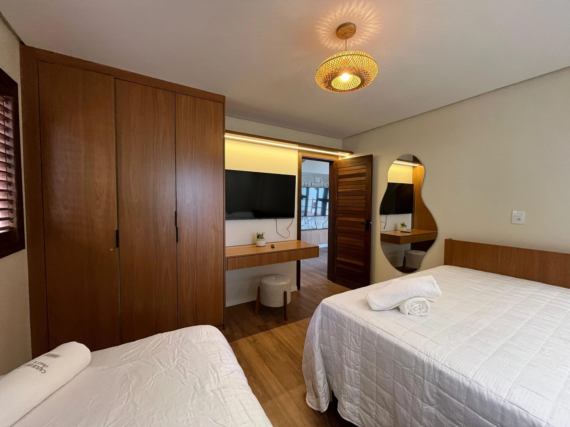 Dormitorio — Chalé Cajueiro Vila Mar Resort by Qavi