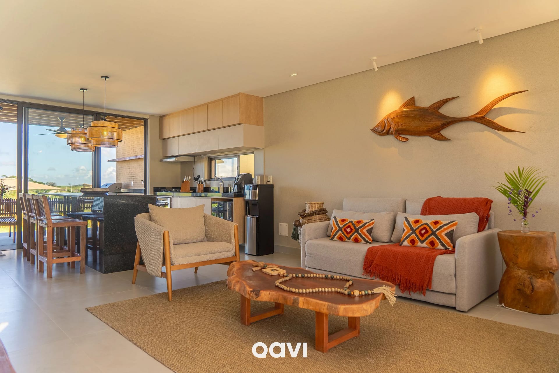 Living Room — Casa Oriah Milagres by Qavi