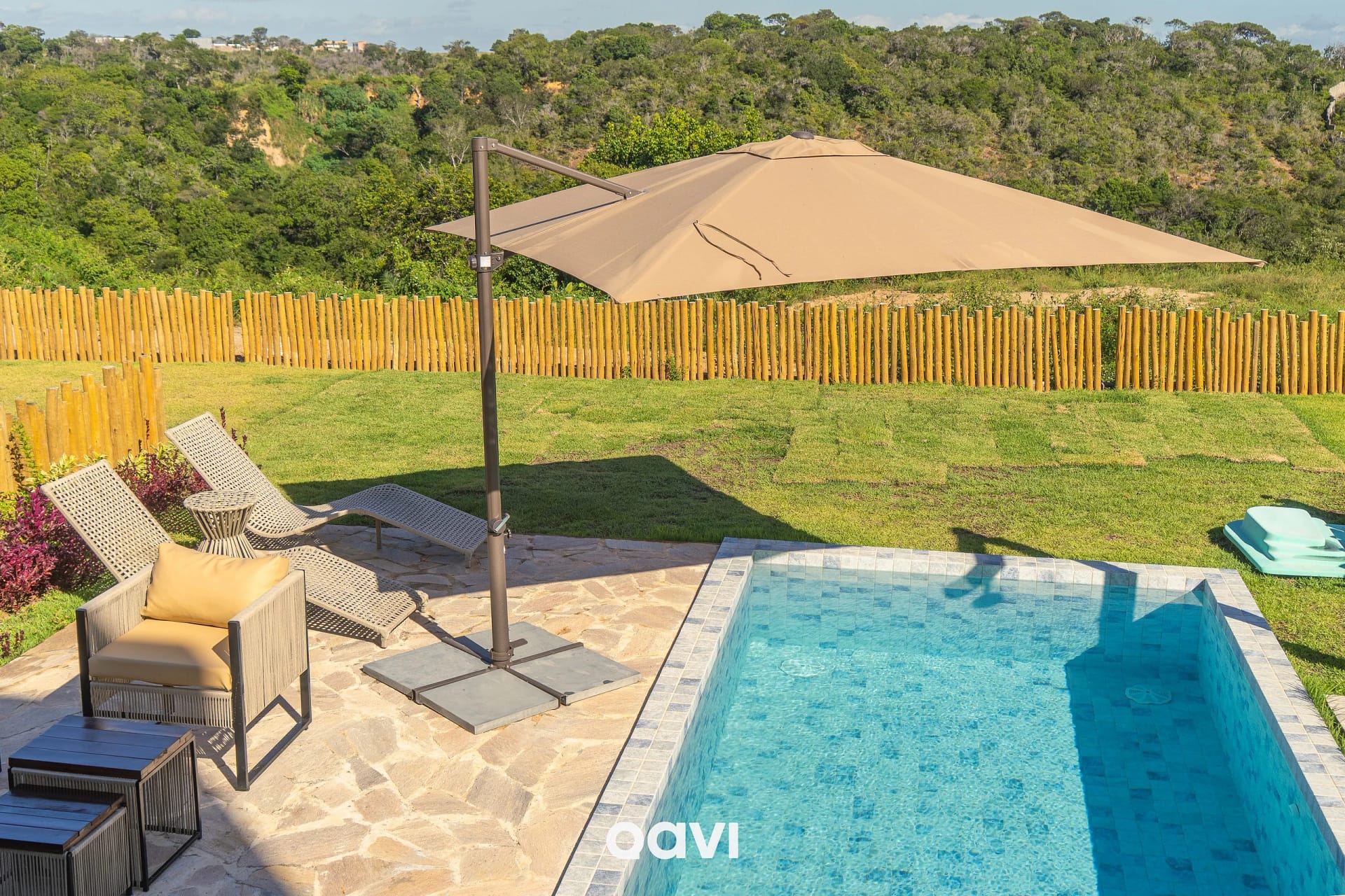 Pool view — Casa Oriah Milagres by Qavi