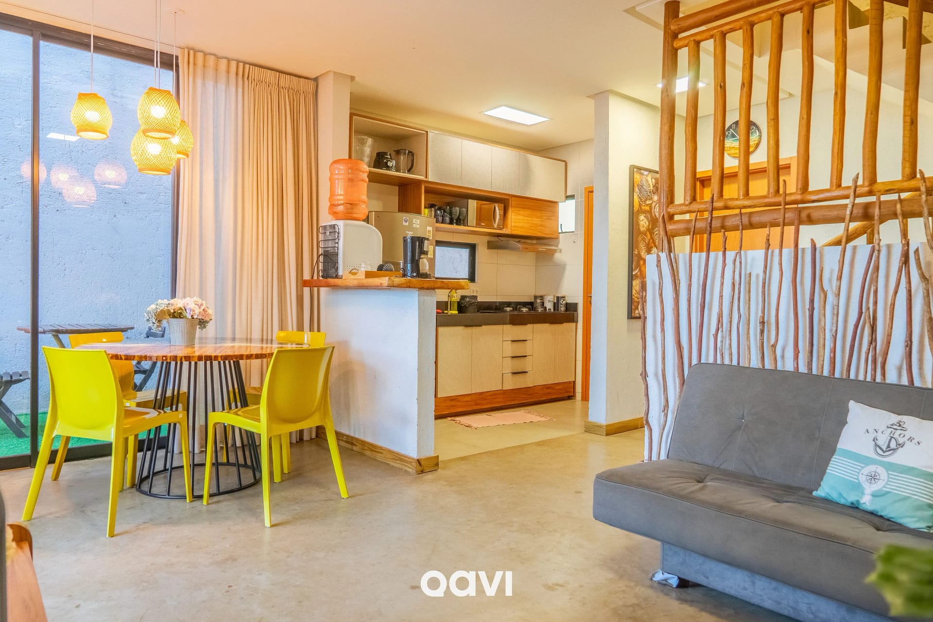 Cozinha ou kitnet — Casa Piscina Privativa Villa Sapê Milagres by Qavi