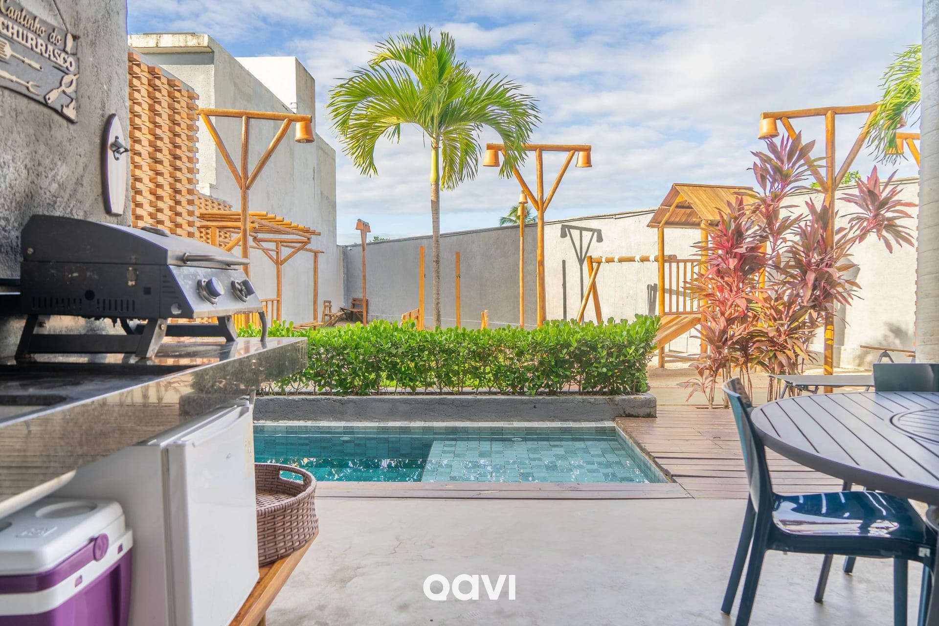 Vista da piscina — Casa Piscina Privativa Villa Sapê Milagres by Qavi