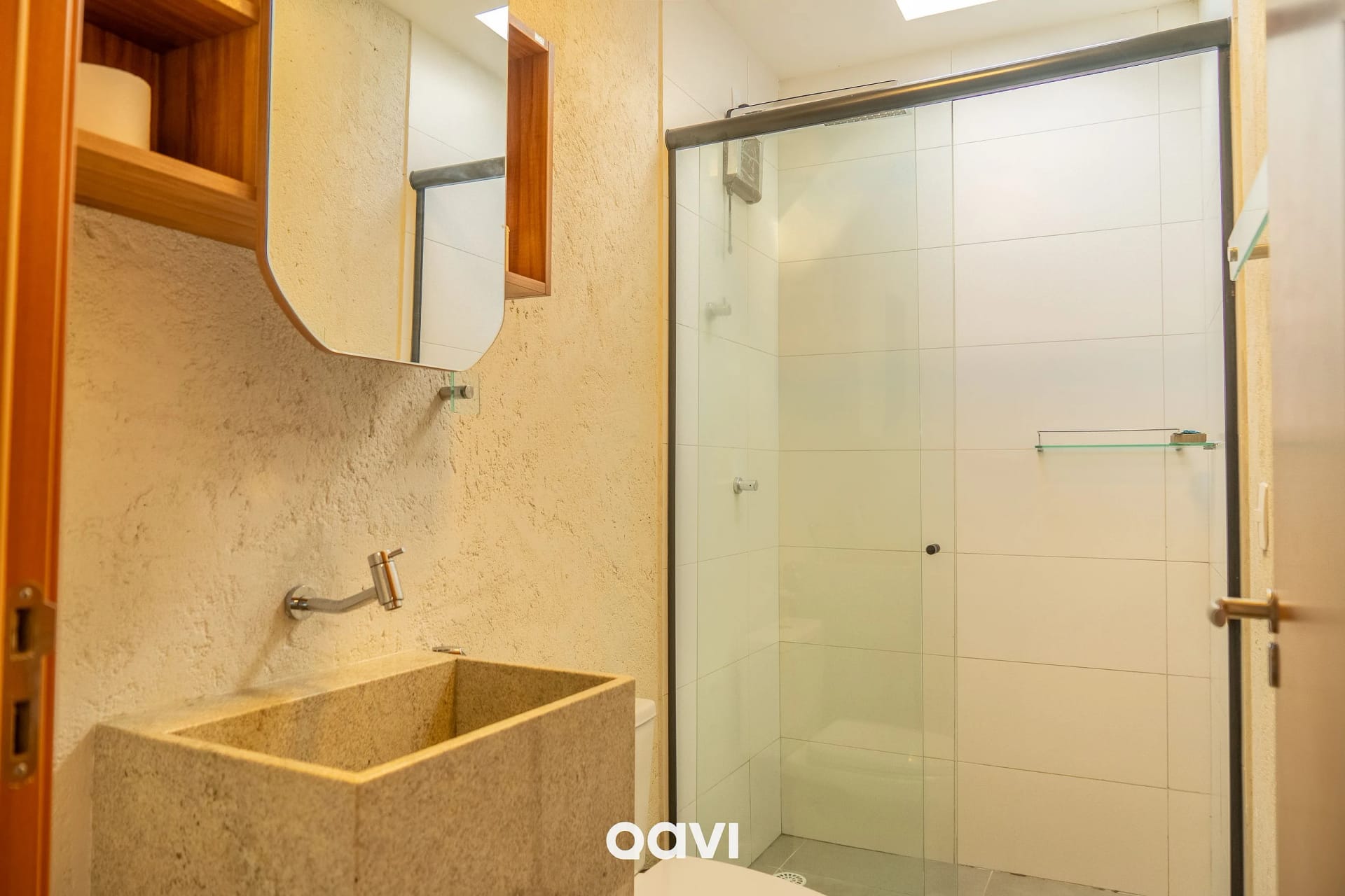 Banheiro — Casa Piscina Privativa Villa Sapê Milagres by Qavi