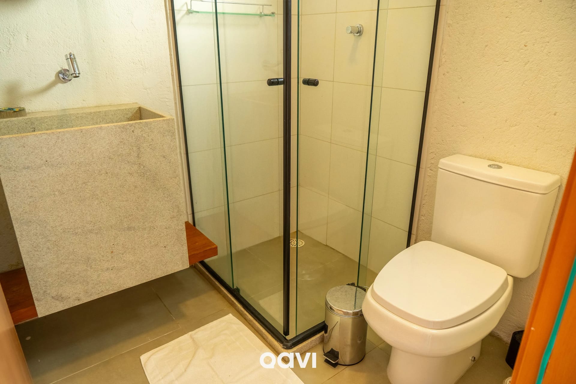 Banheiro — Casa Piscina Privativa Villa Sapê Milagres by Qavi