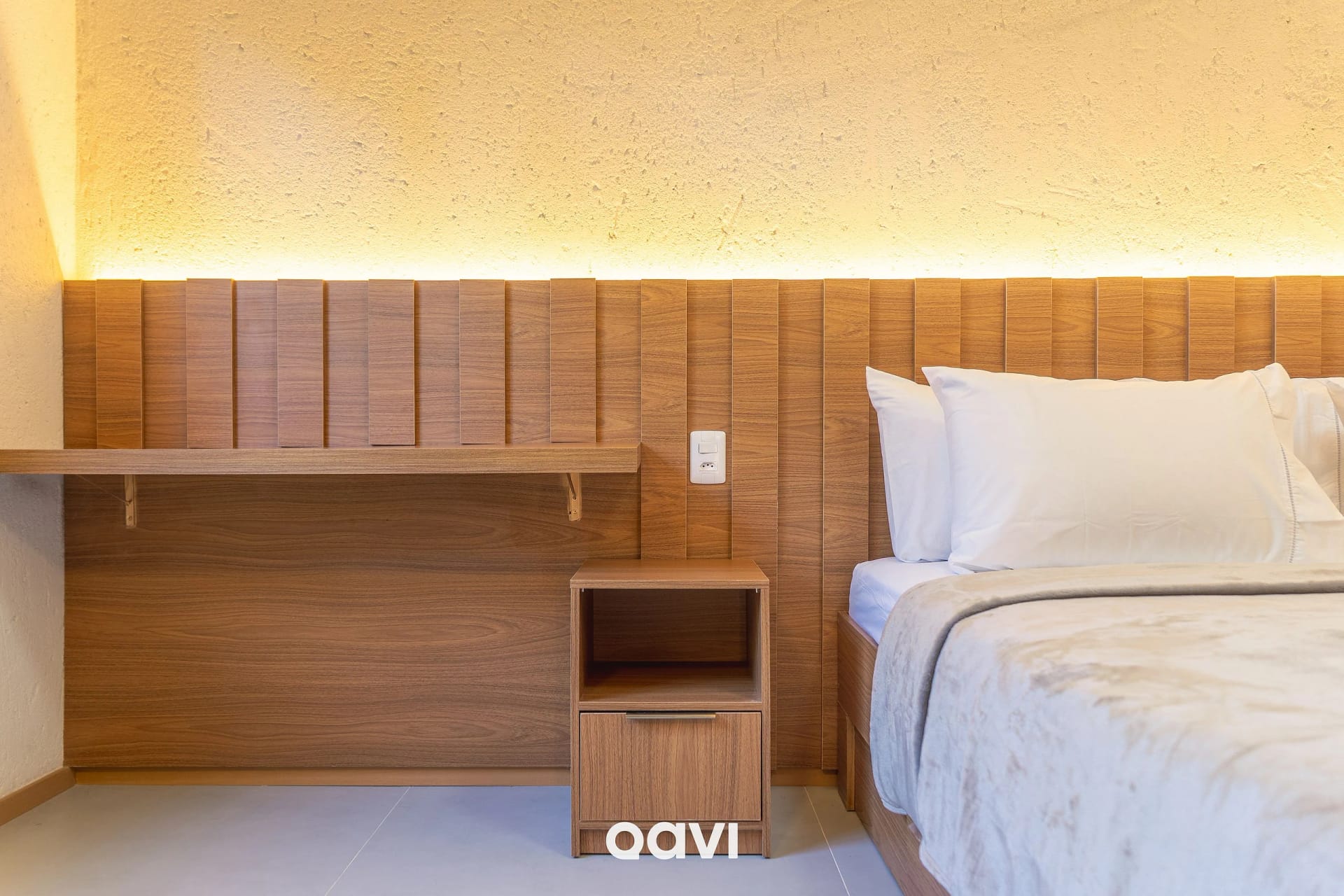 Dormitorio — Studio Design na Praia do Patacho Milagres by Qavi