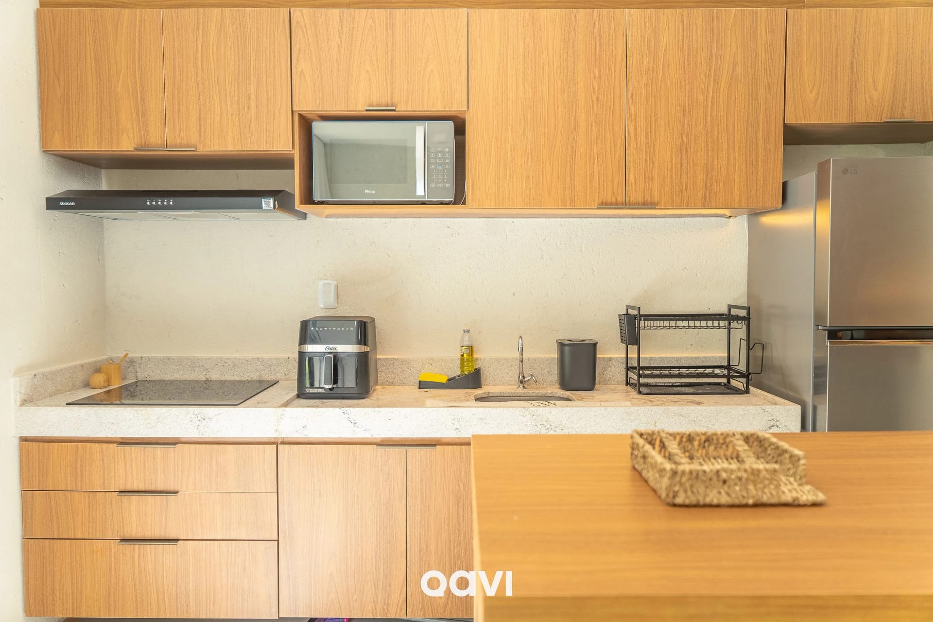 Cocina o kitnet — Studio Design na Praia do Patacho Milagres by Qavi
