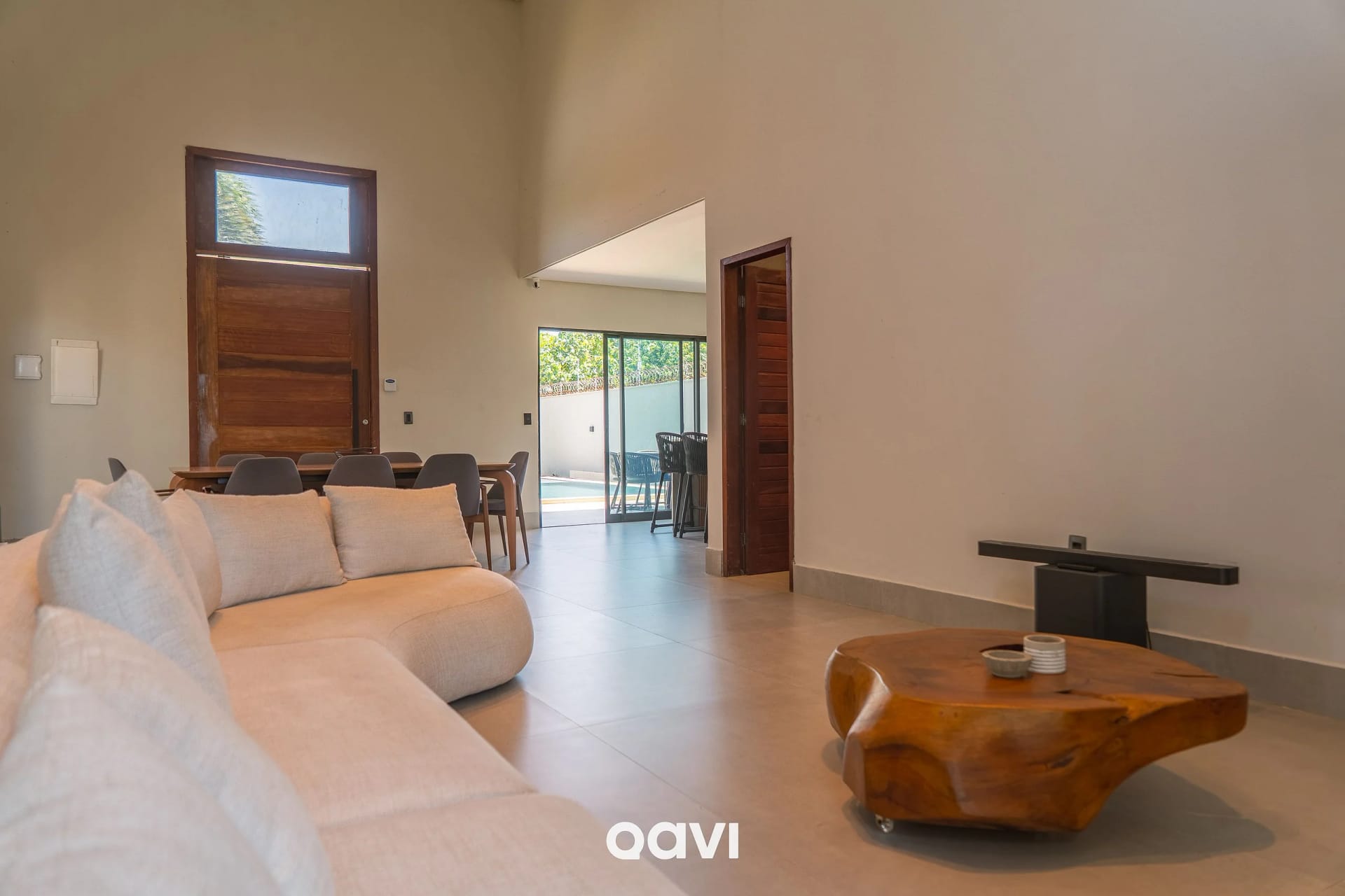 Sala de Estar — Casa Tabatinga by Qavi