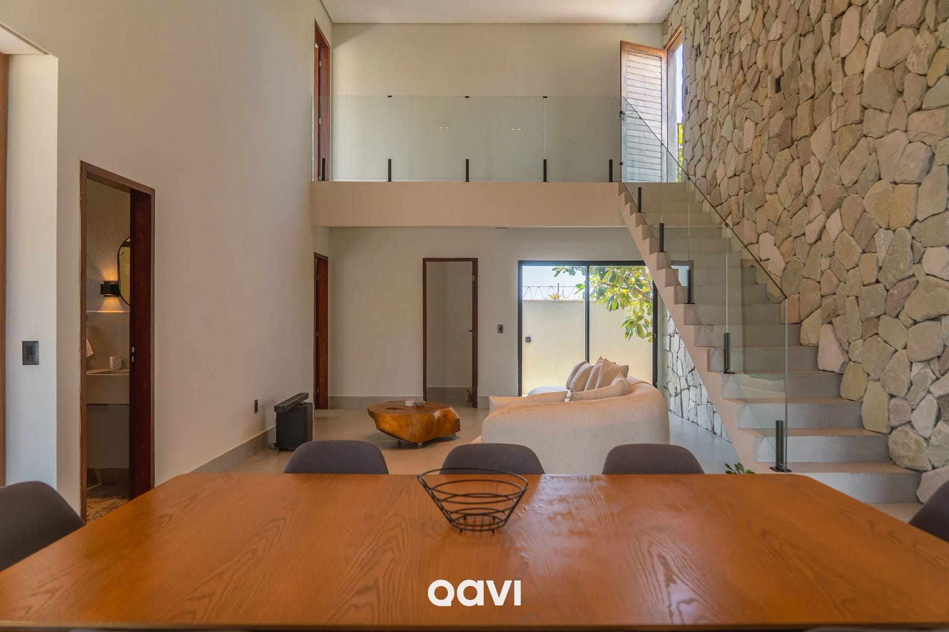 Sala de Estar — Casa Tabatinga by Qavi