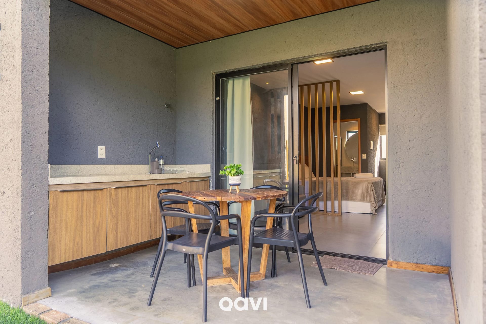 Balcony / Terrace — Studio Design Manatee em Milagres by Qavi