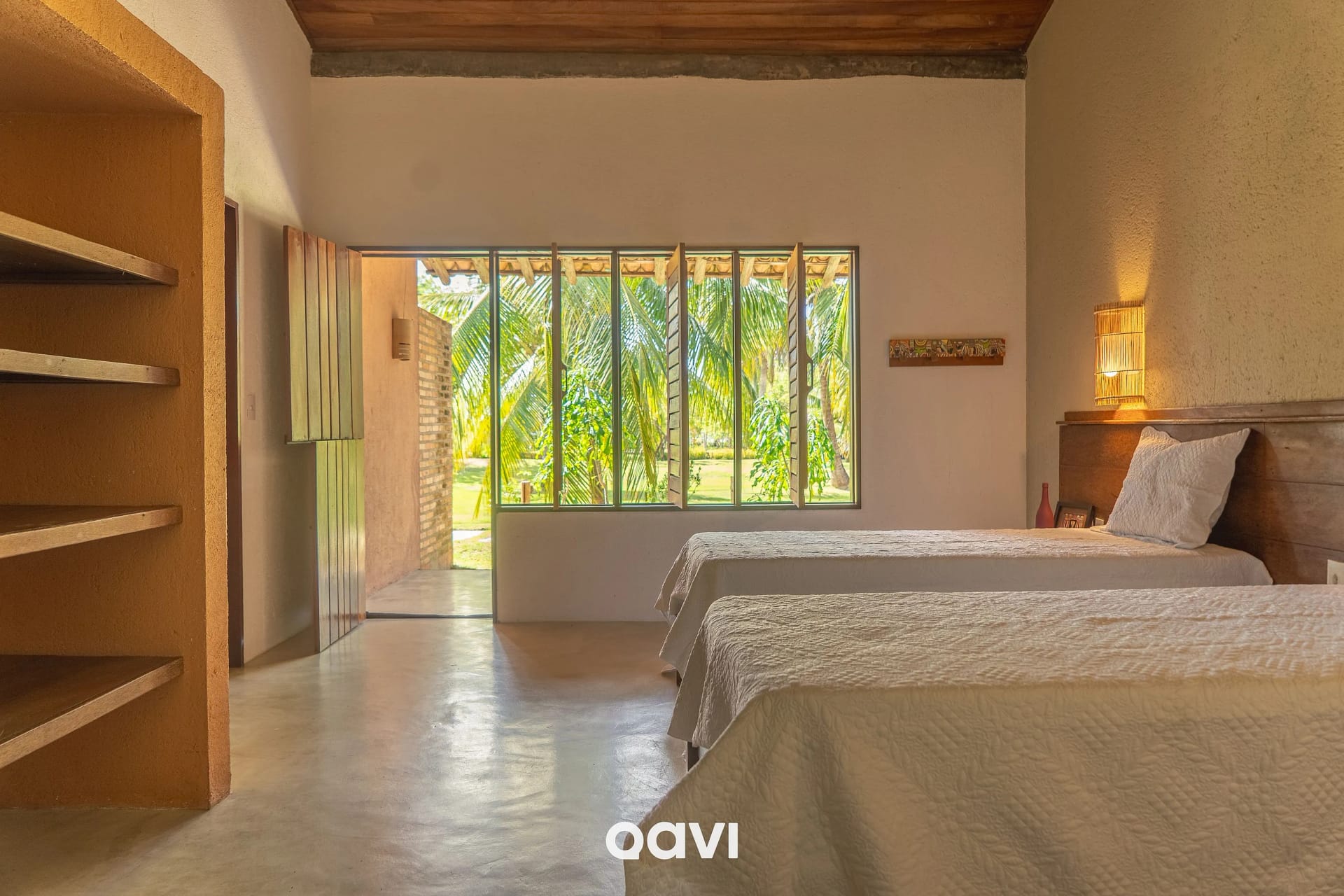 Quarto — Casa Manatí Beira-Mar em Milagres by Qavi