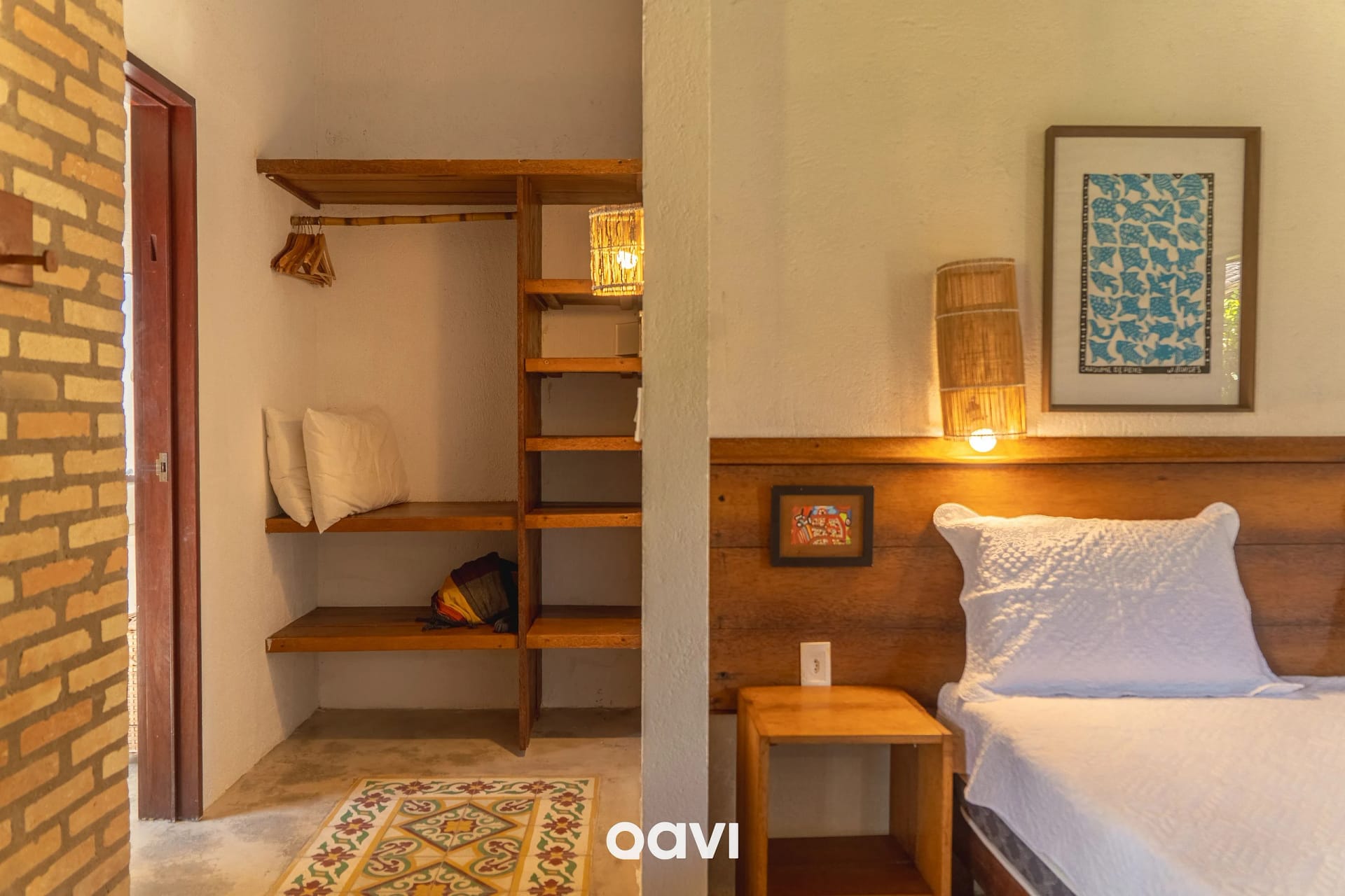 Quarto — Casa Manatí Beira-Mar em Milagres by Qavi