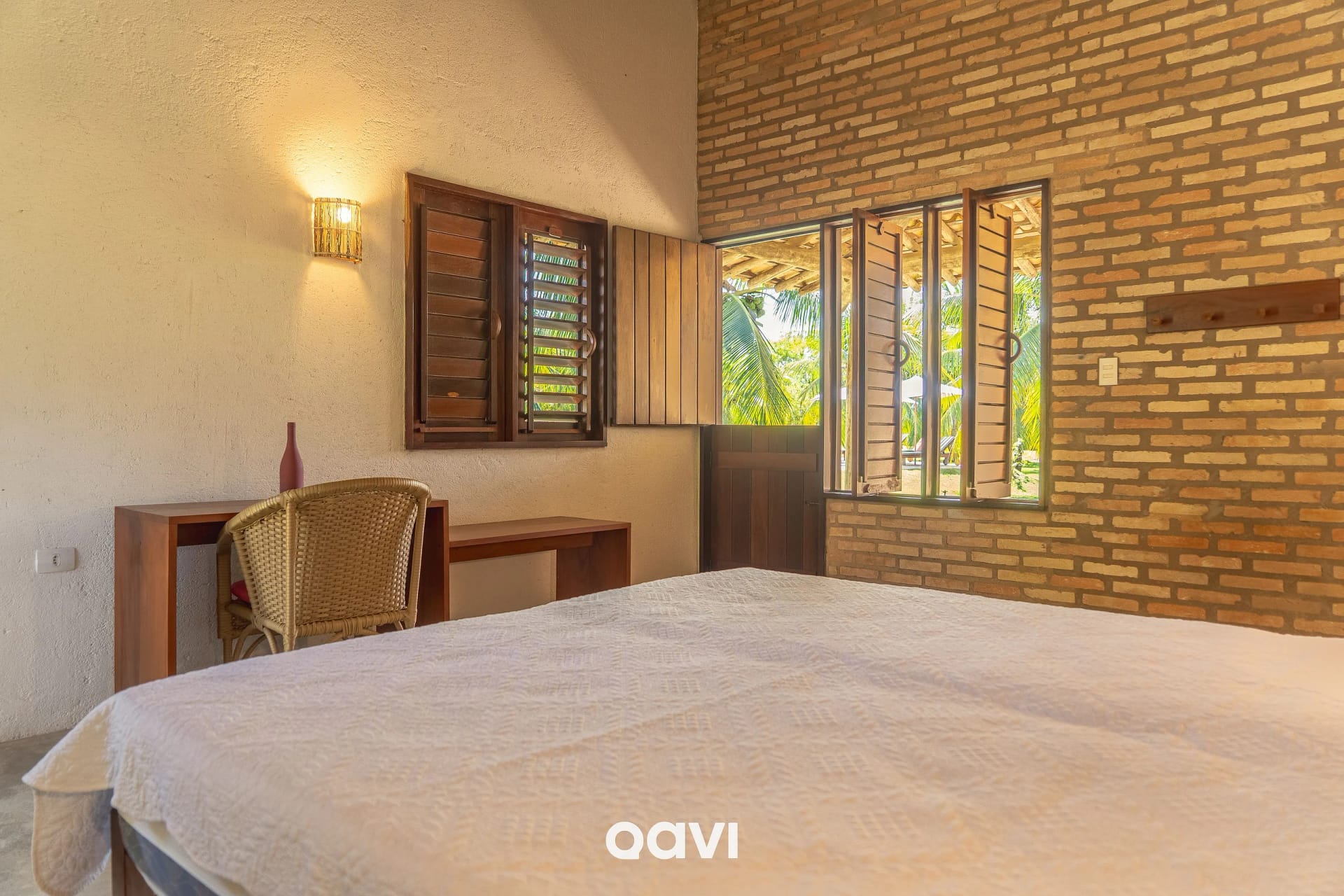 Quarto — Casa Manatí Beira-Mar em Milagres by Qavi