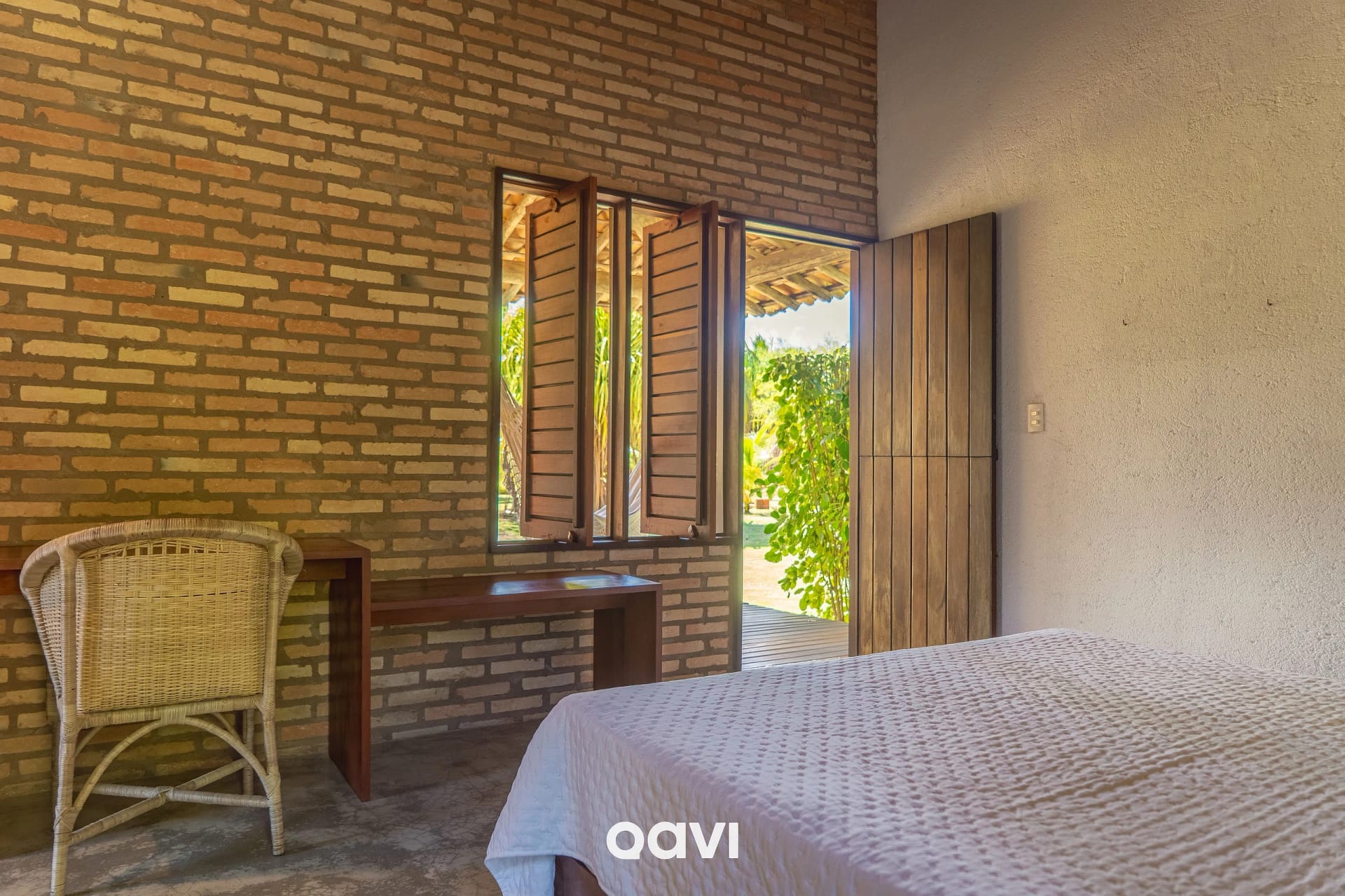 Quarto — Casa Manatí Beira-Mar em Milagres by Qavi